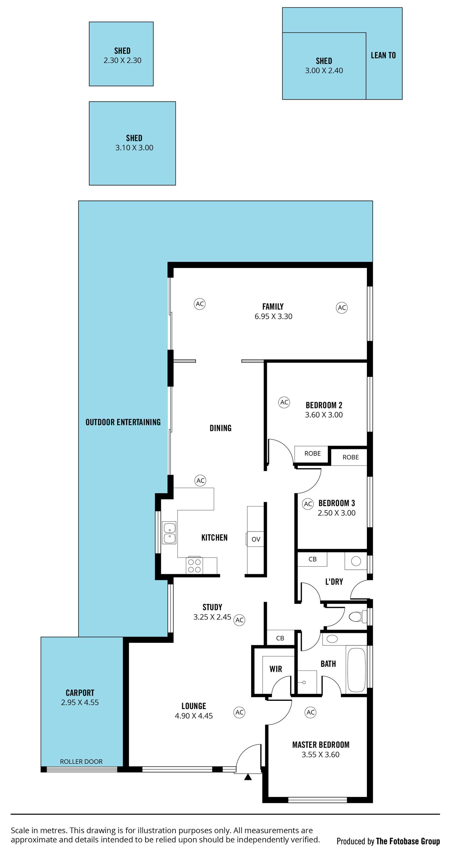 Floorplan of Homely house listing, 22 Sandpiper Avenue, Seaford Rise SA 5169
