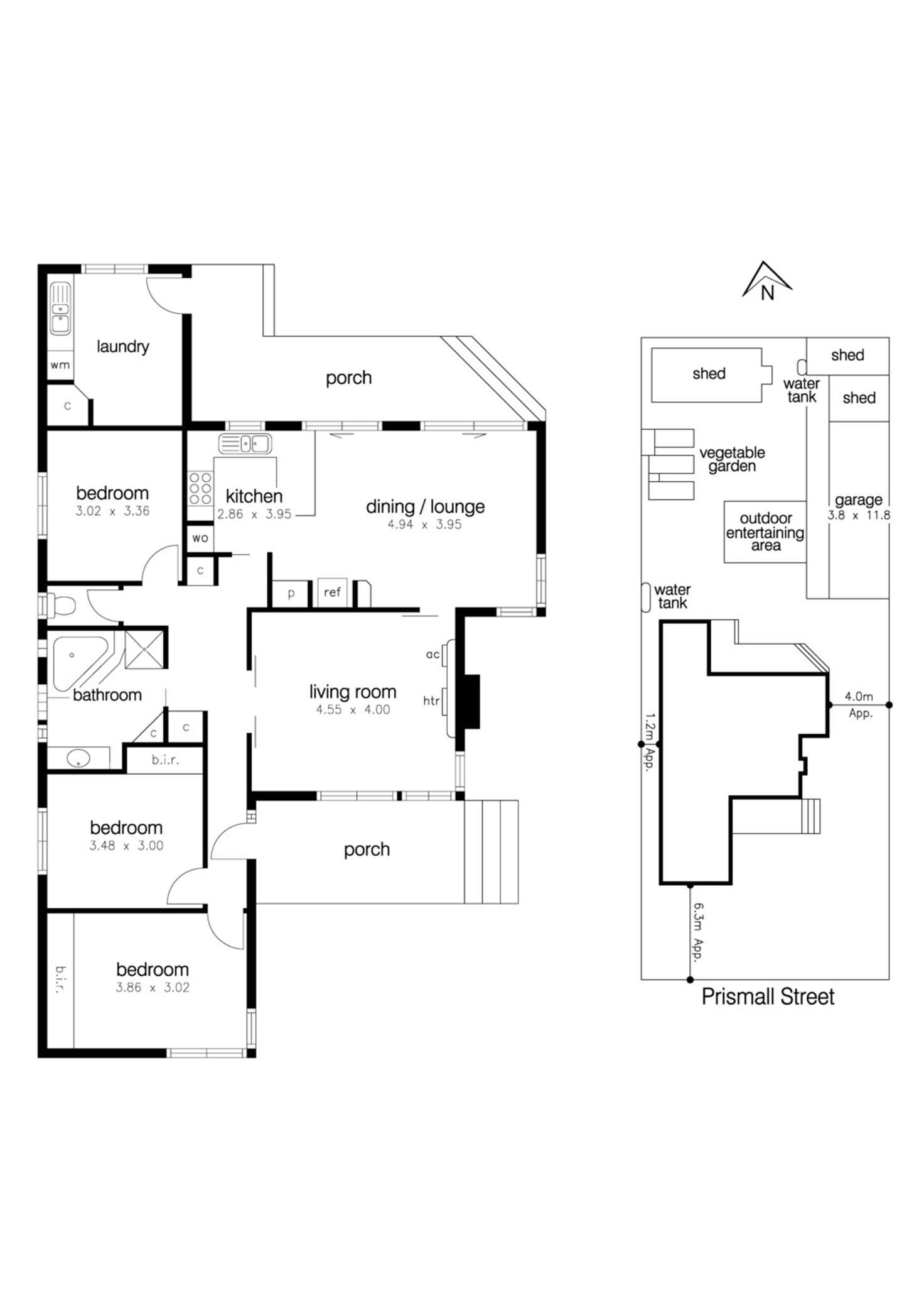 Floorplan of Homely house listing, 10 Prismall Street, Altona North VIC 3025