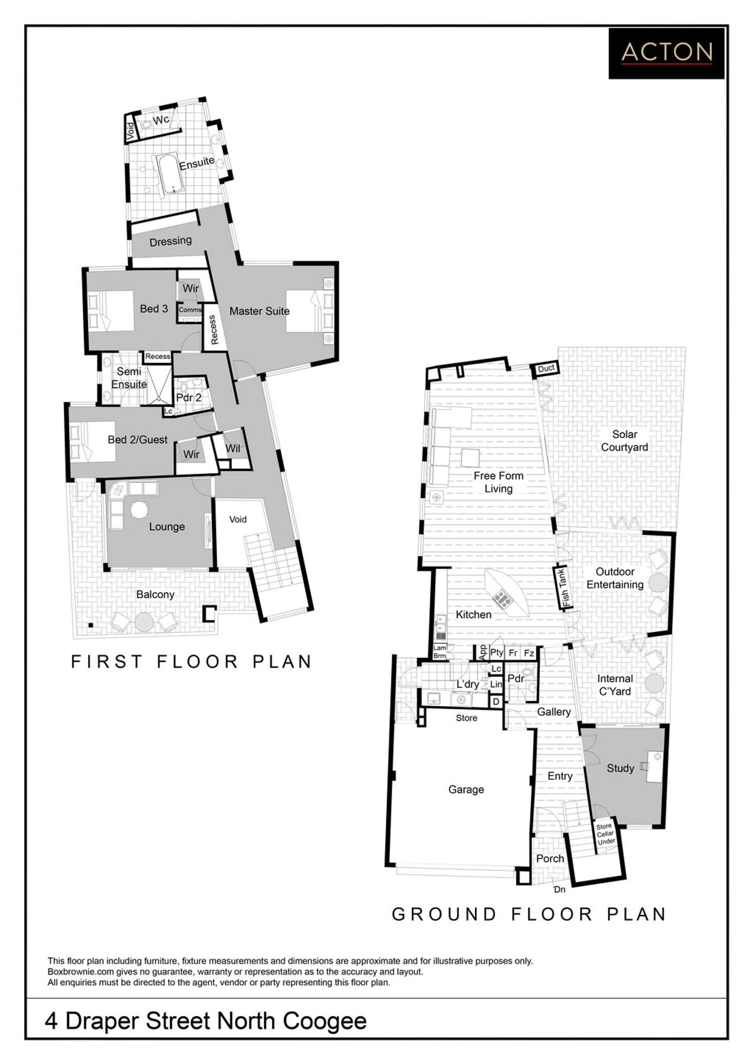 Floorplan of Homely house listing, 4 Draper Street, North Coogee WA 6163
