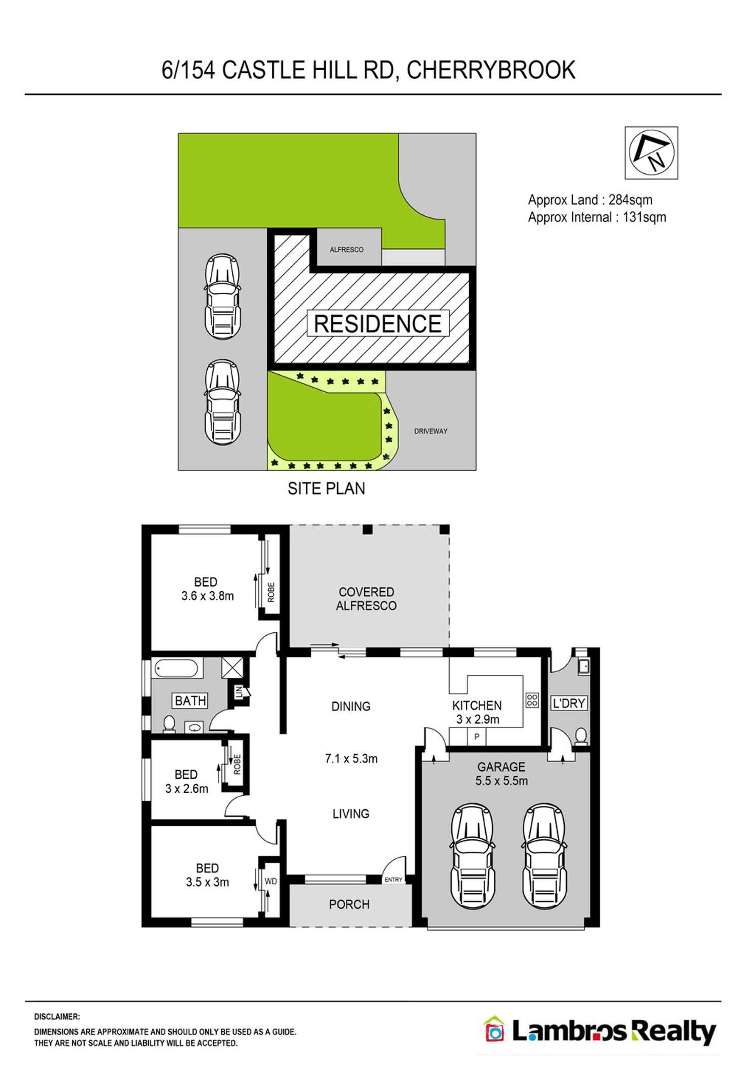 Floorplan of Homely townhouse listing, 6/154 Castle Hill Road, Cherrybrook NSW 2126