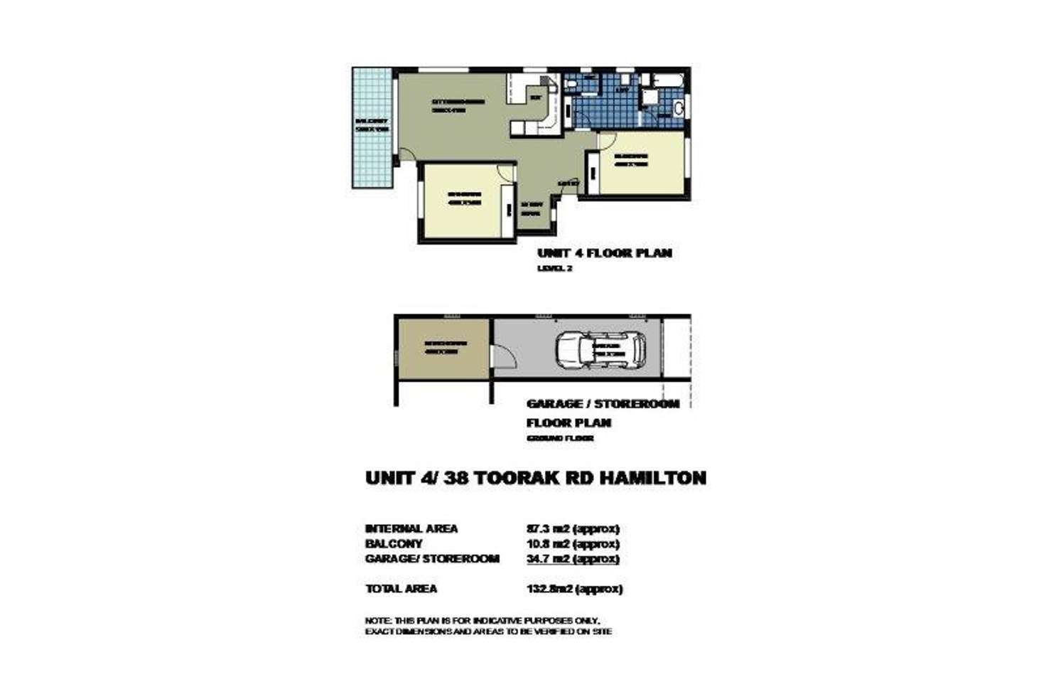 Floorplan of Homely unit listing, 4 38 Toorak Road, Hamilton QLD 4007