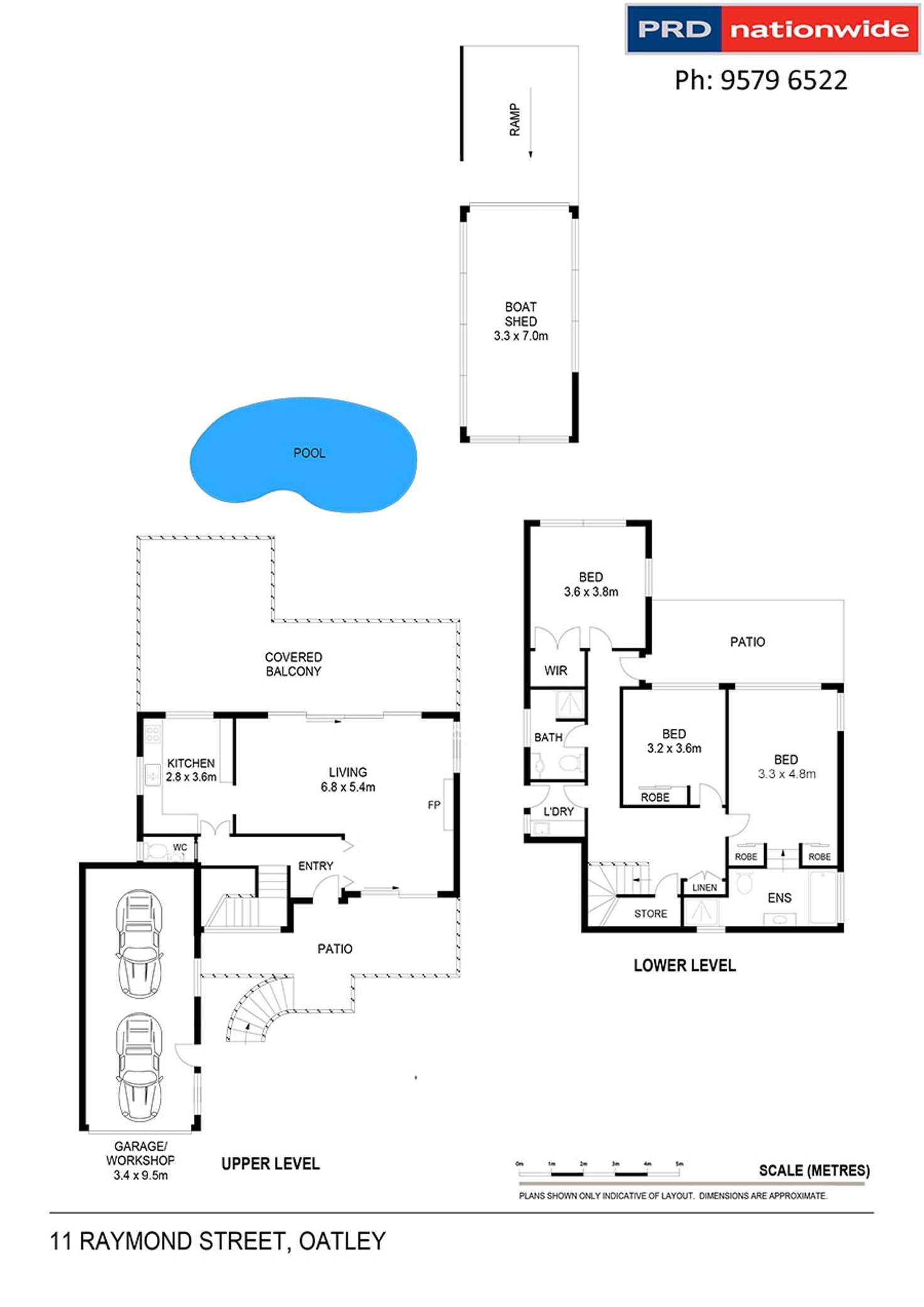 Floorplan of Homely house listing, 11 Raymond Street, Oatley NSW 2223
