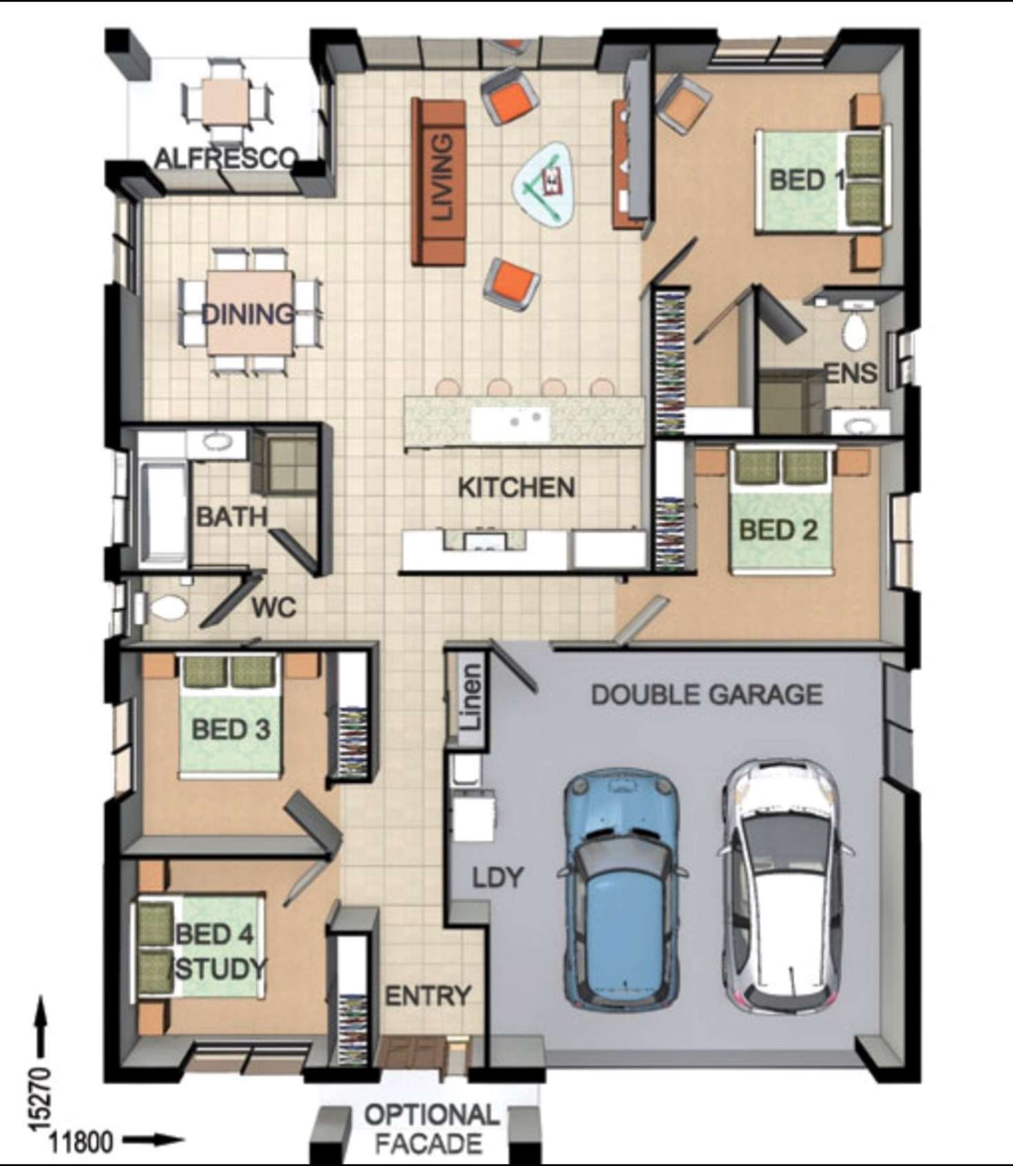 Floorplan of Homely house listing, 119a Mary Street, Blackstone QLD 4304