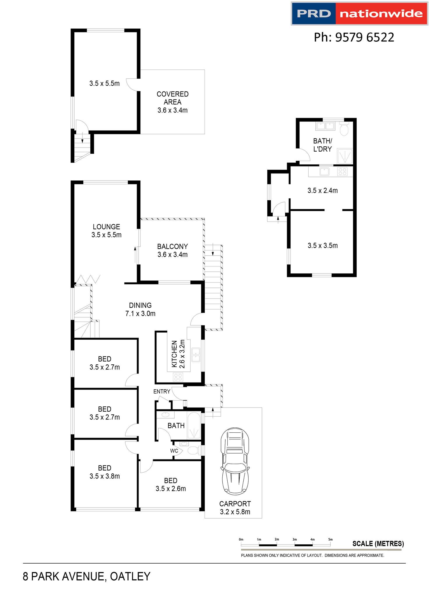 Floorplan of Homely house listing, 8 Park Avenue, Oatley NSW 2223