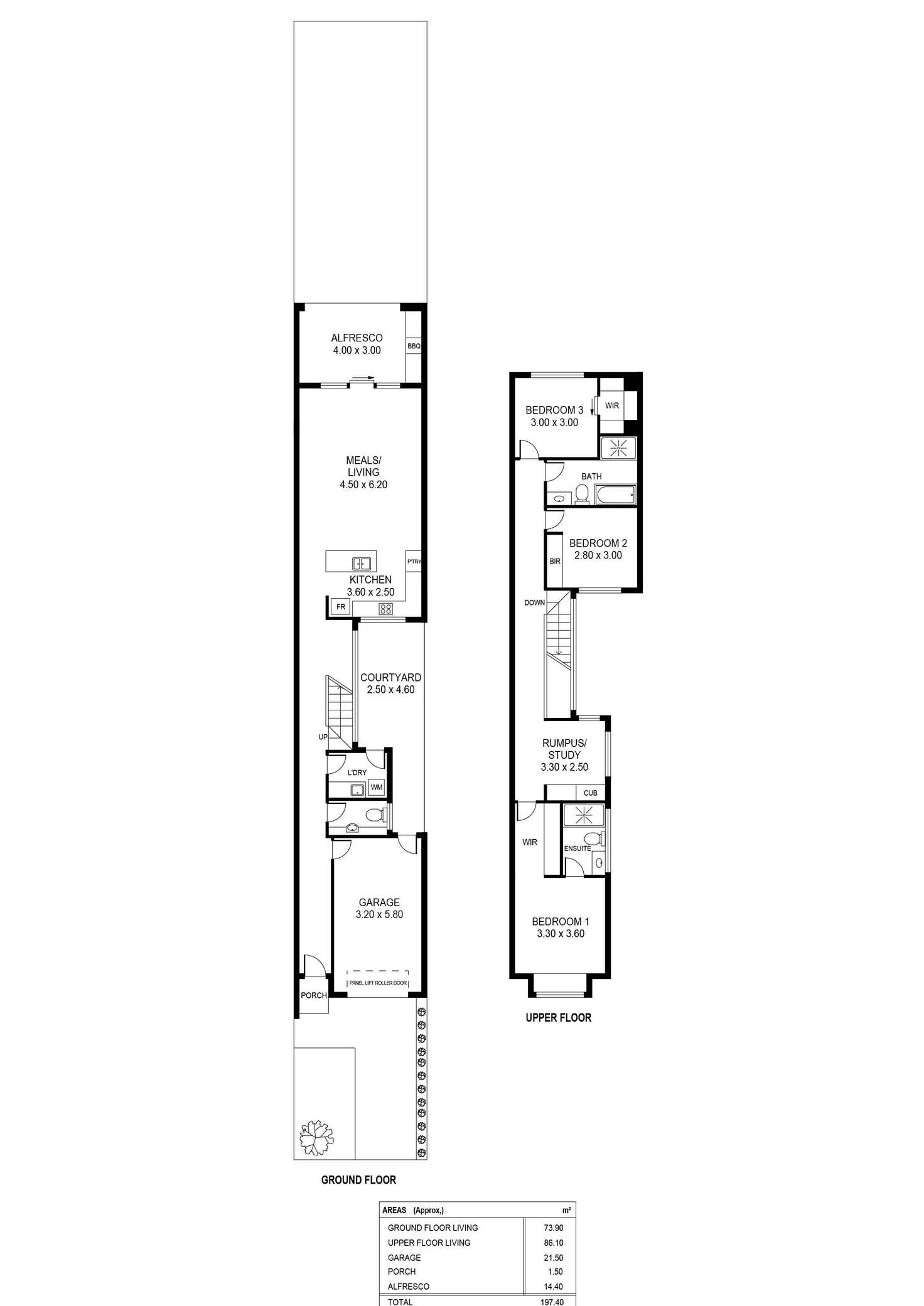 Floorplan of Homely house listing, 6a Daphne Street, Kurralta Park SA 5037