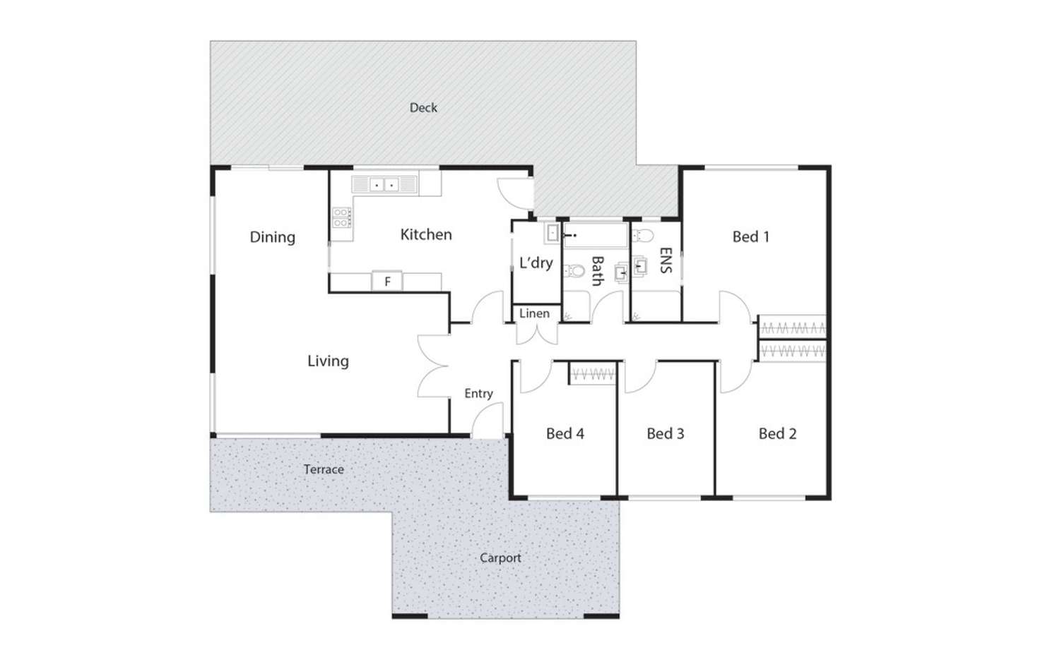 Floorplan of Homely house listing, 13 Haines Street, Curtin ACT 2605