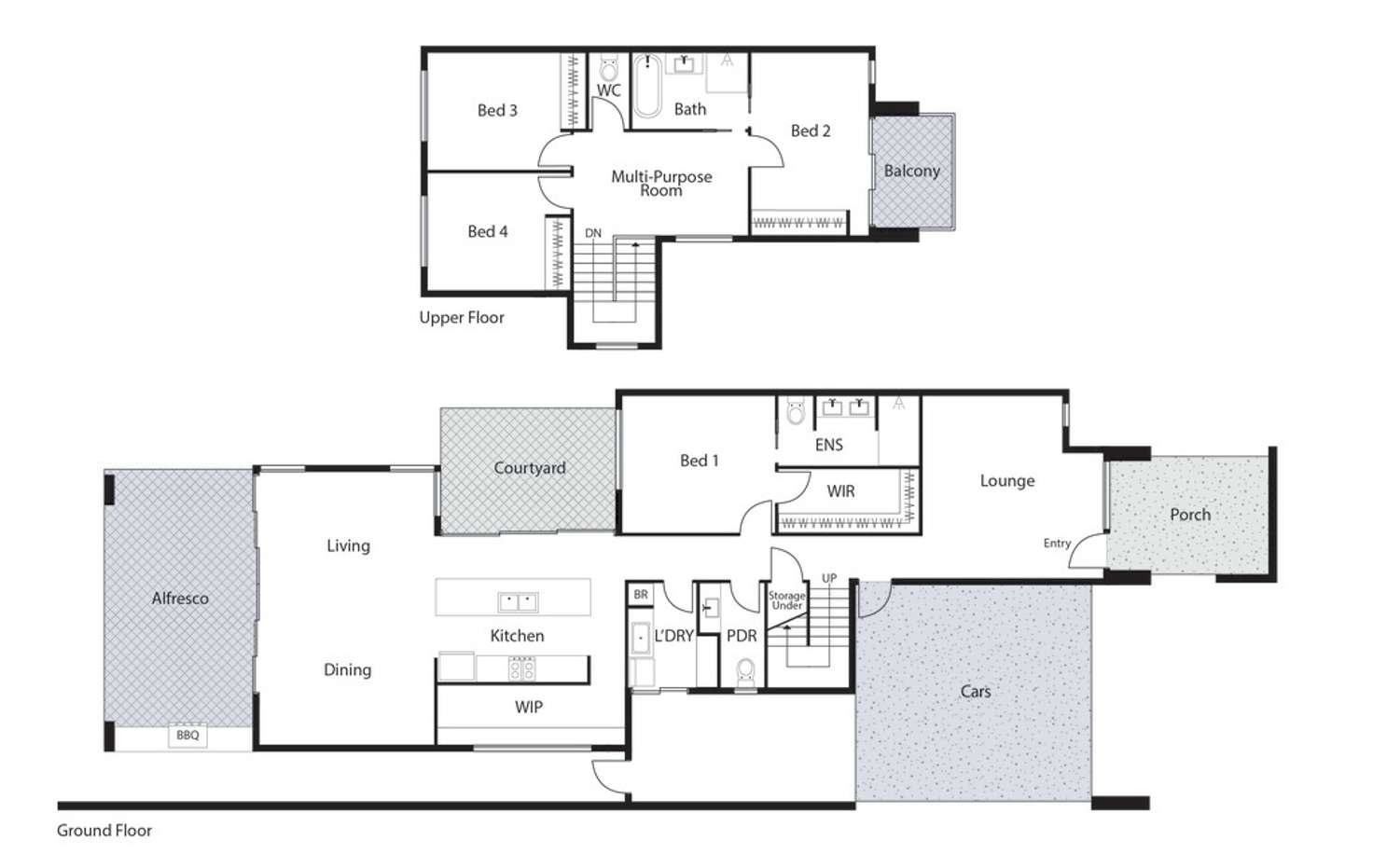 Floorplan of Homely house listing, 24B O'Shanassy Street, Curtin ACT 2605