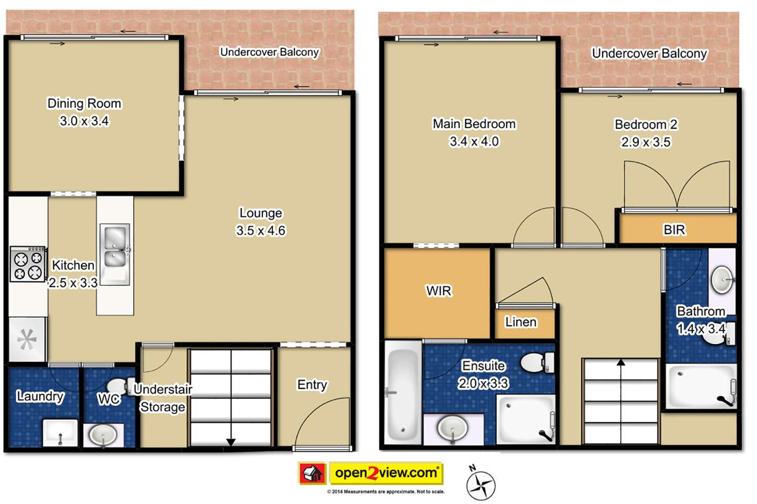Floorplan of Homely unit listing, 15/1-5 Durham Street, Mount Druitt NSW 2770