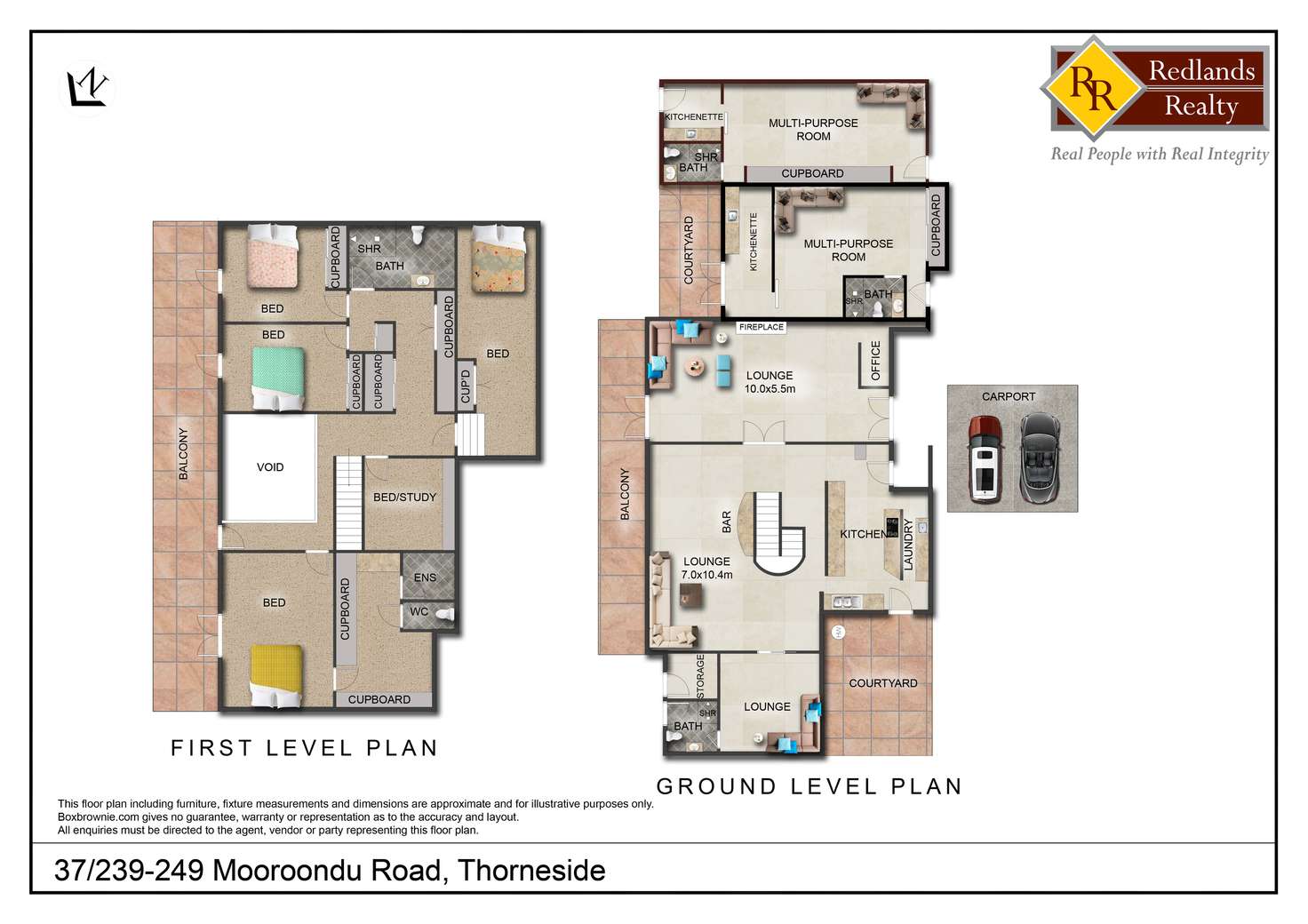 Floorplan of Homely house listing, 37/239-249 Mooroondu Road, Thorneside QLD 4158