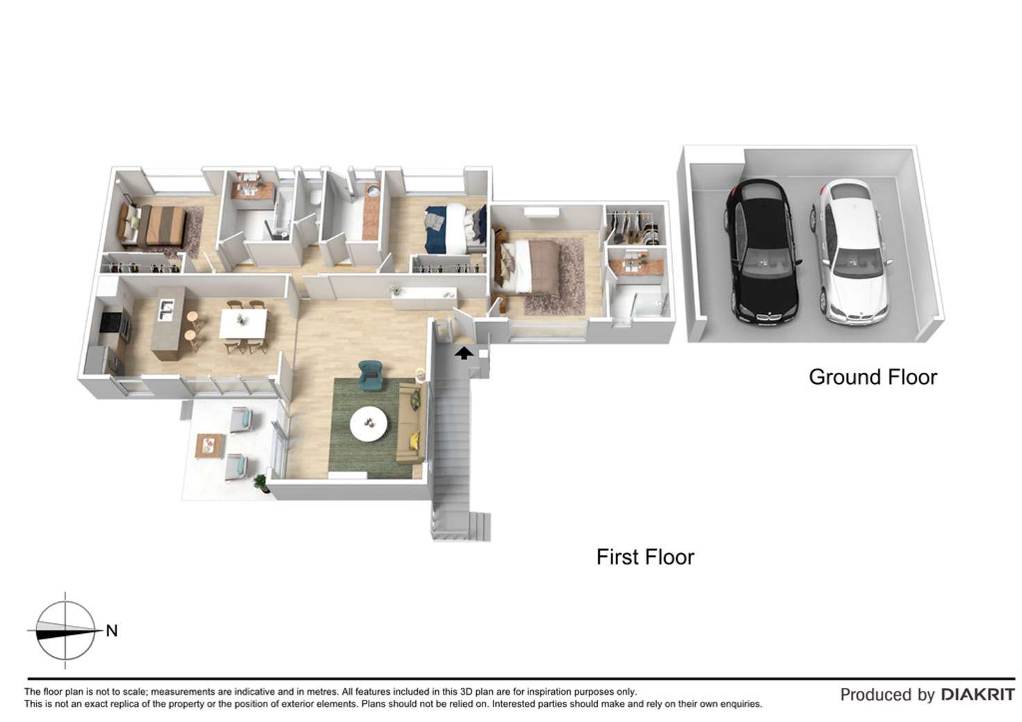 Floorplan of Homely townhouse listing, 2/872 Waverley Road, Wheelers Hill VIC 3150