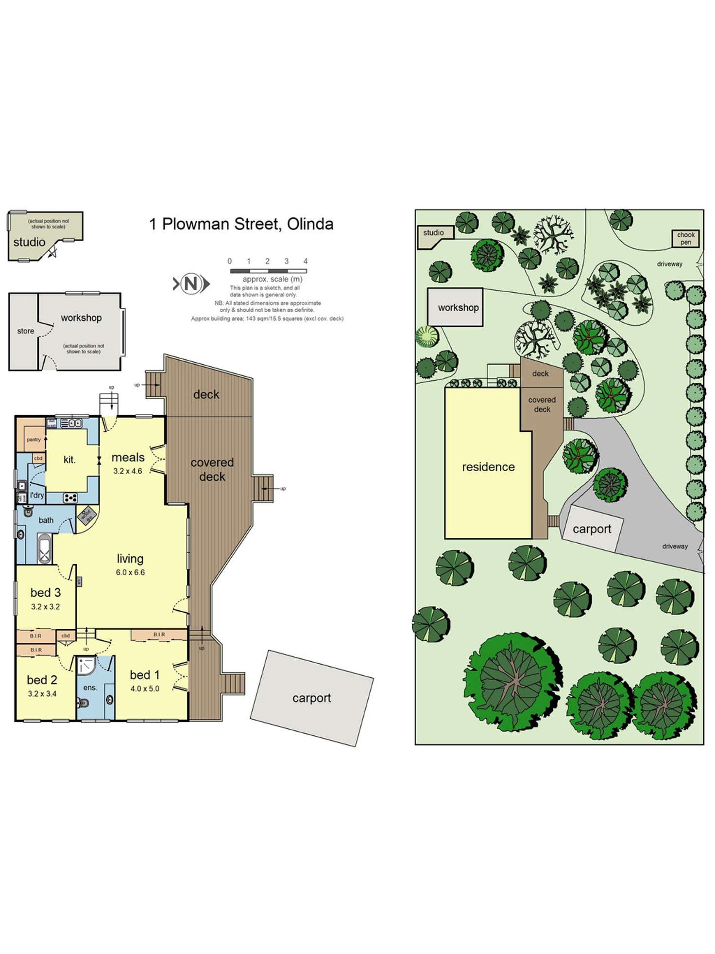 Floorplan of Homely house listing, 1 Plowman Street, Olinda VIC 3788