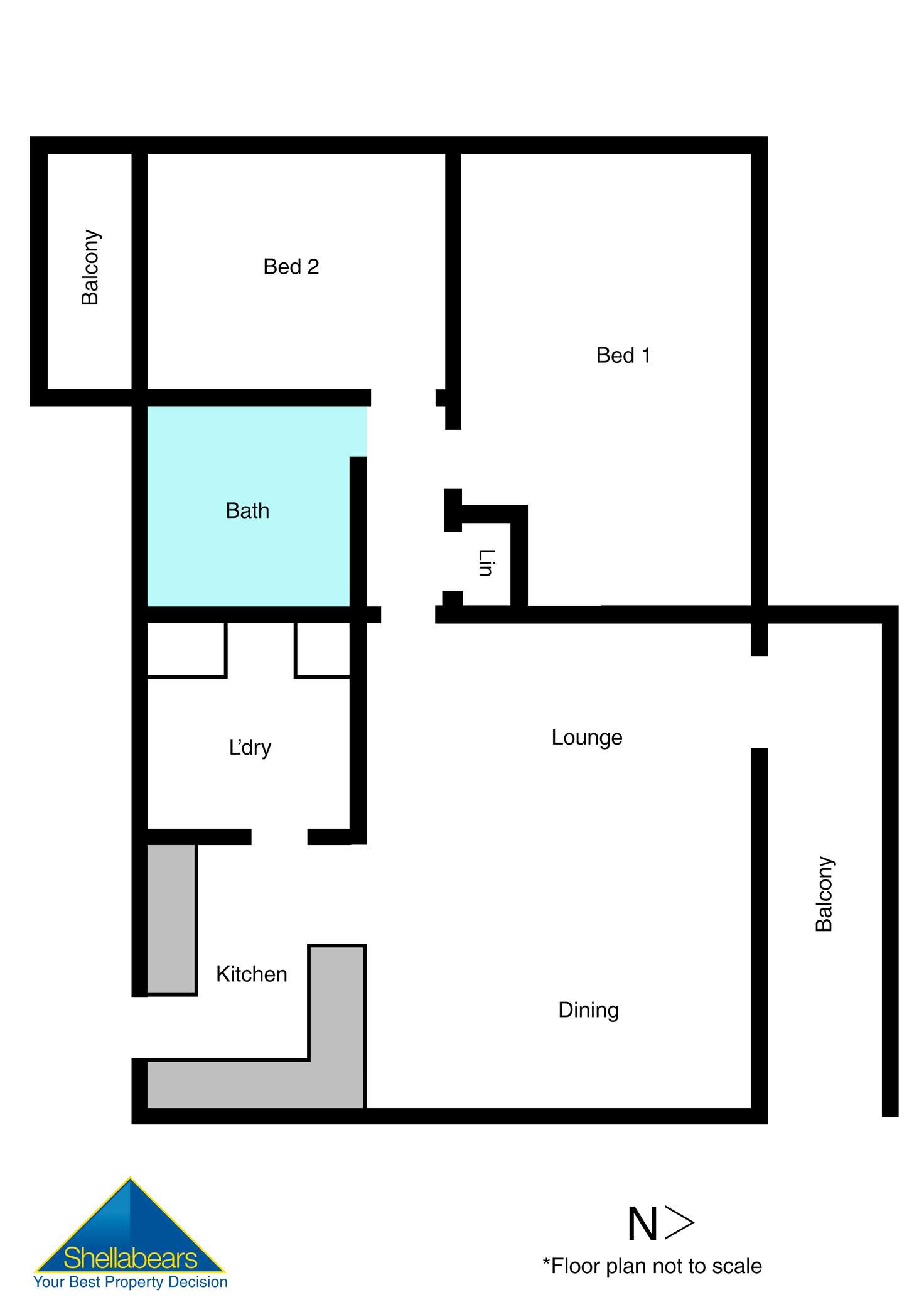 Floorplan of Homely apartment listing, 8/32 St Leonards Street, Mosman Park WA 6012