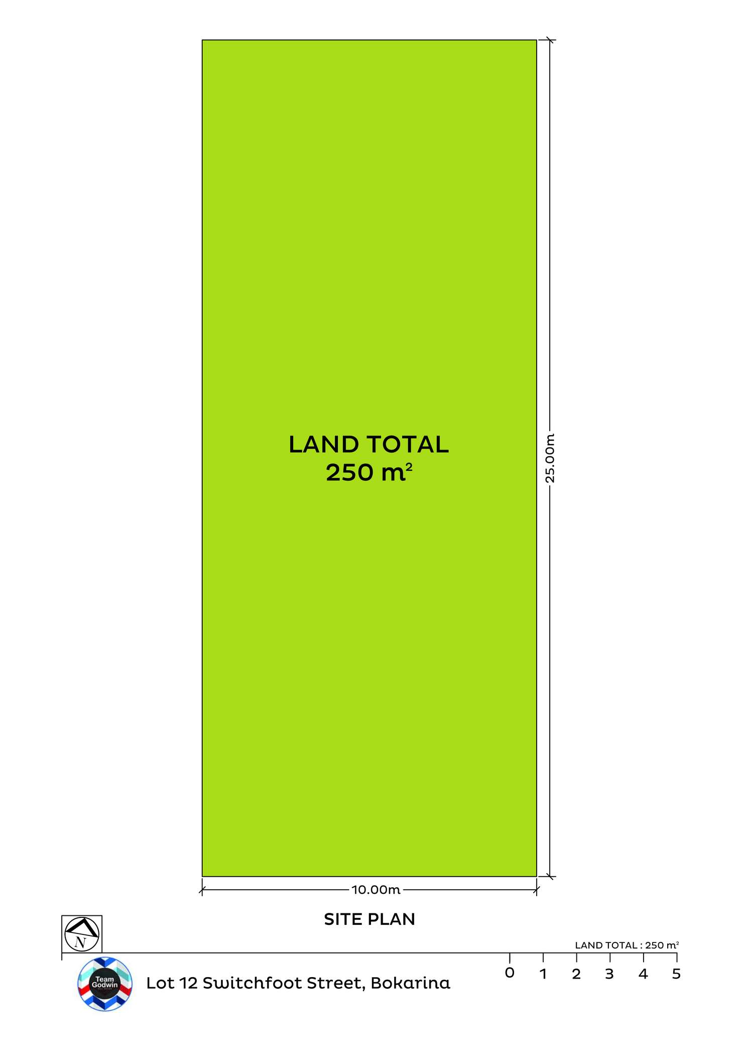 Floorplan of Homely residentialLand listing, Lot 12 Switchfoot St, Bokarina QLD 4575