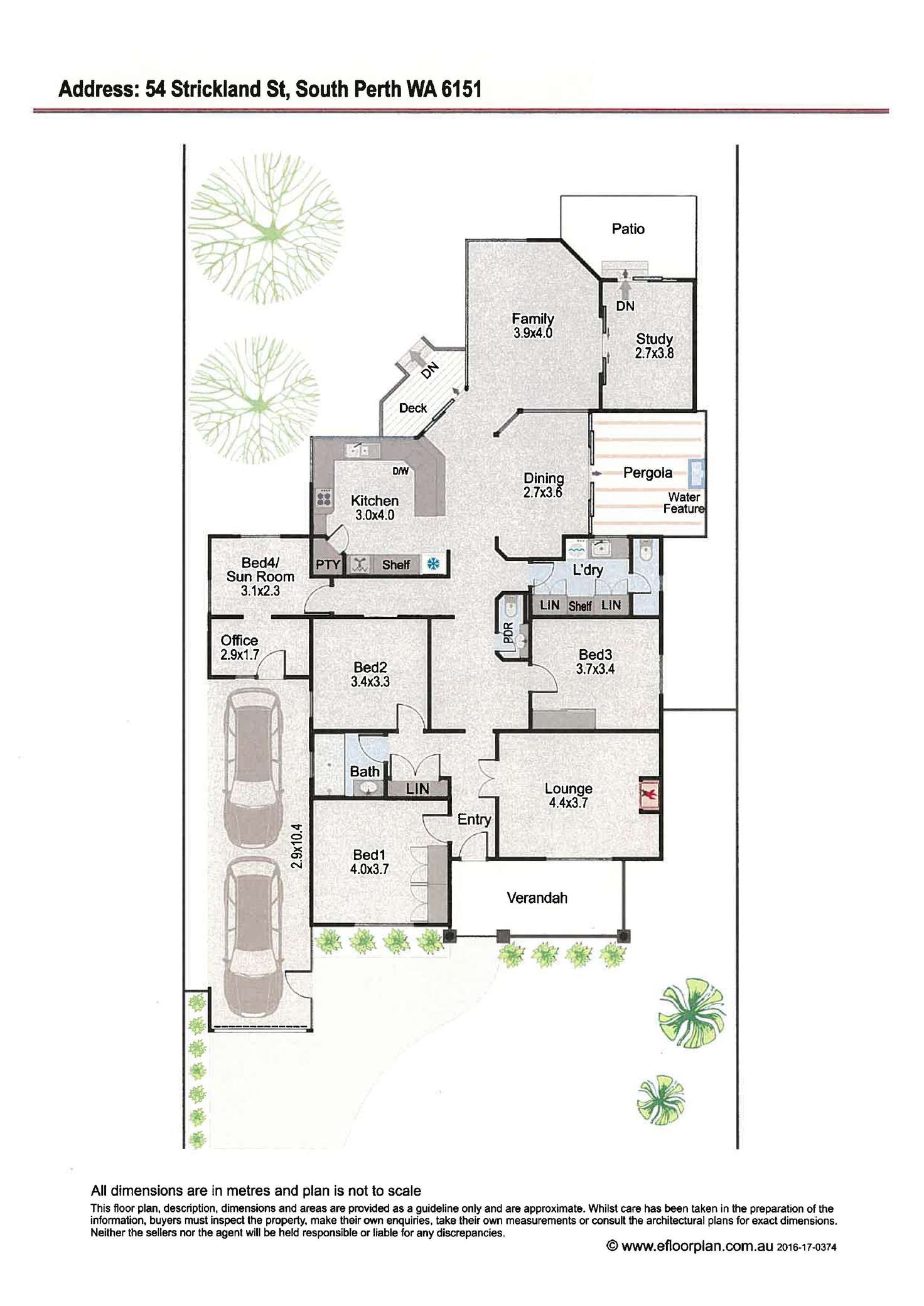 Floorplan of Homely house listing, 54 Strickland Street, South Perth WA 6151