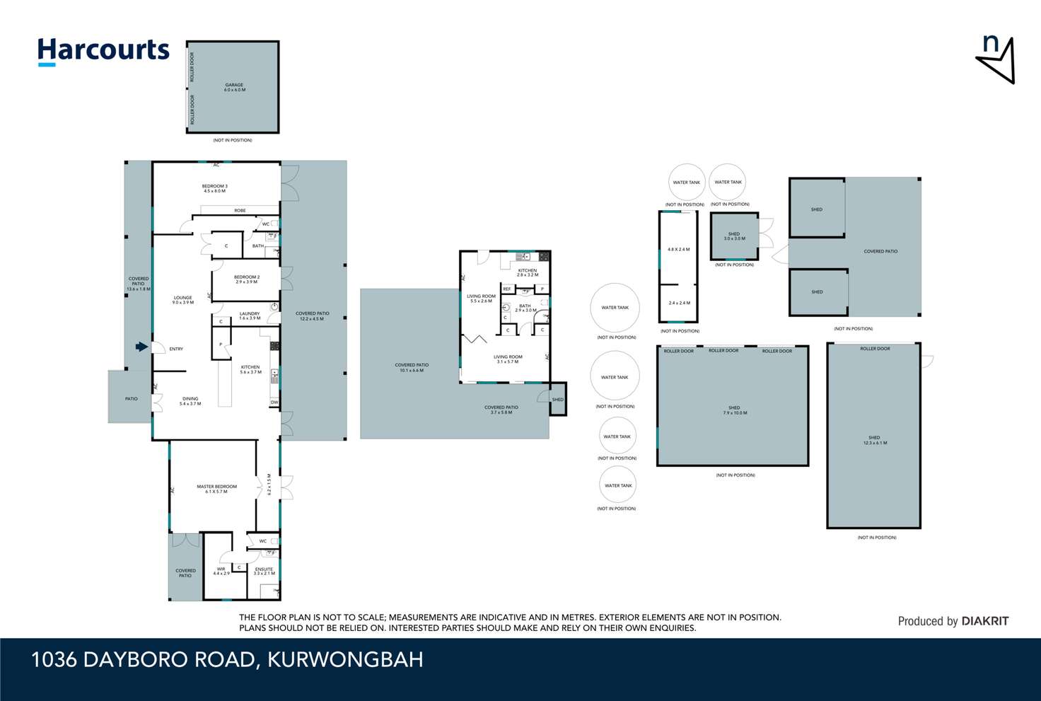 Floorplan of Homely acreageSemiRural listing, 1036 Dayboro Road, Kurwongbah QLD 4503