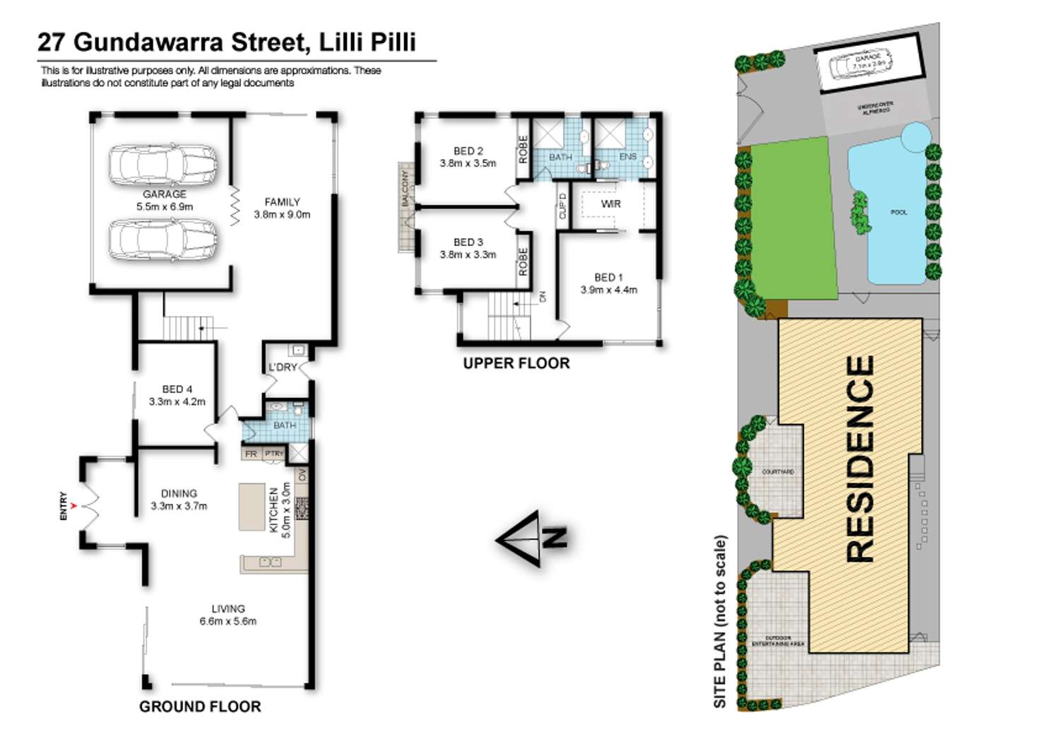 Floorplan of Homely house listing, 27 Gundawarra Street, Lilli Pilli NSW 2229