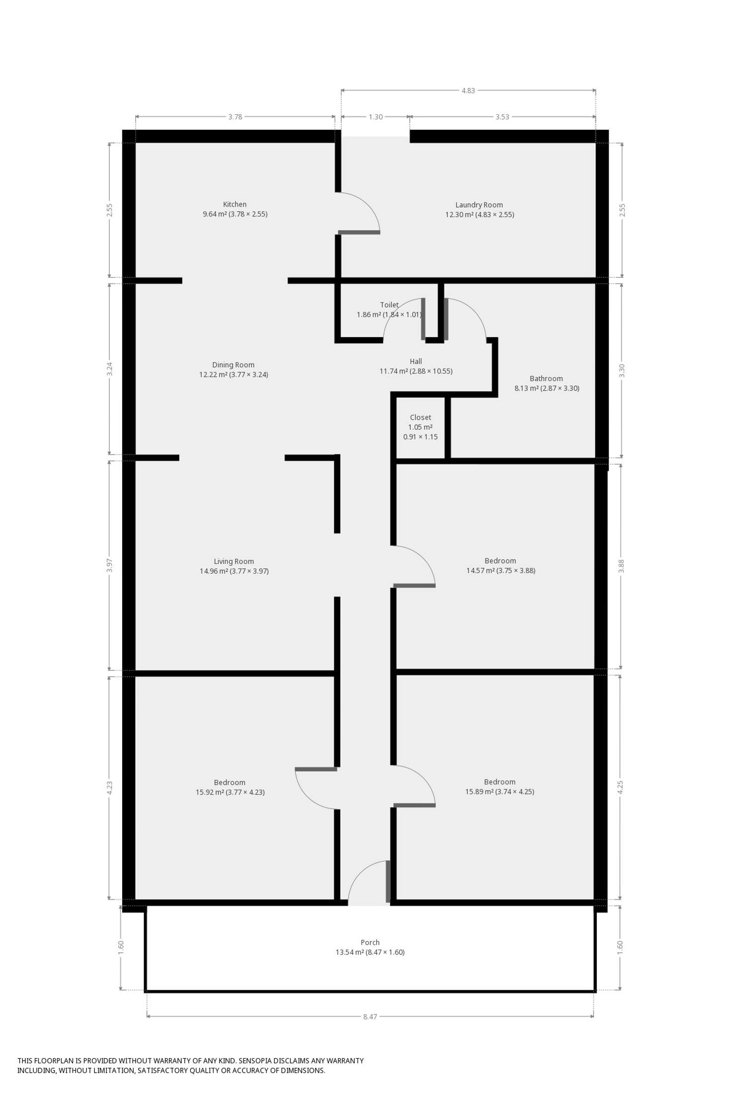 Floorplan of Homely house listing, 121 Stewart Street, Bathurst NSW 2795