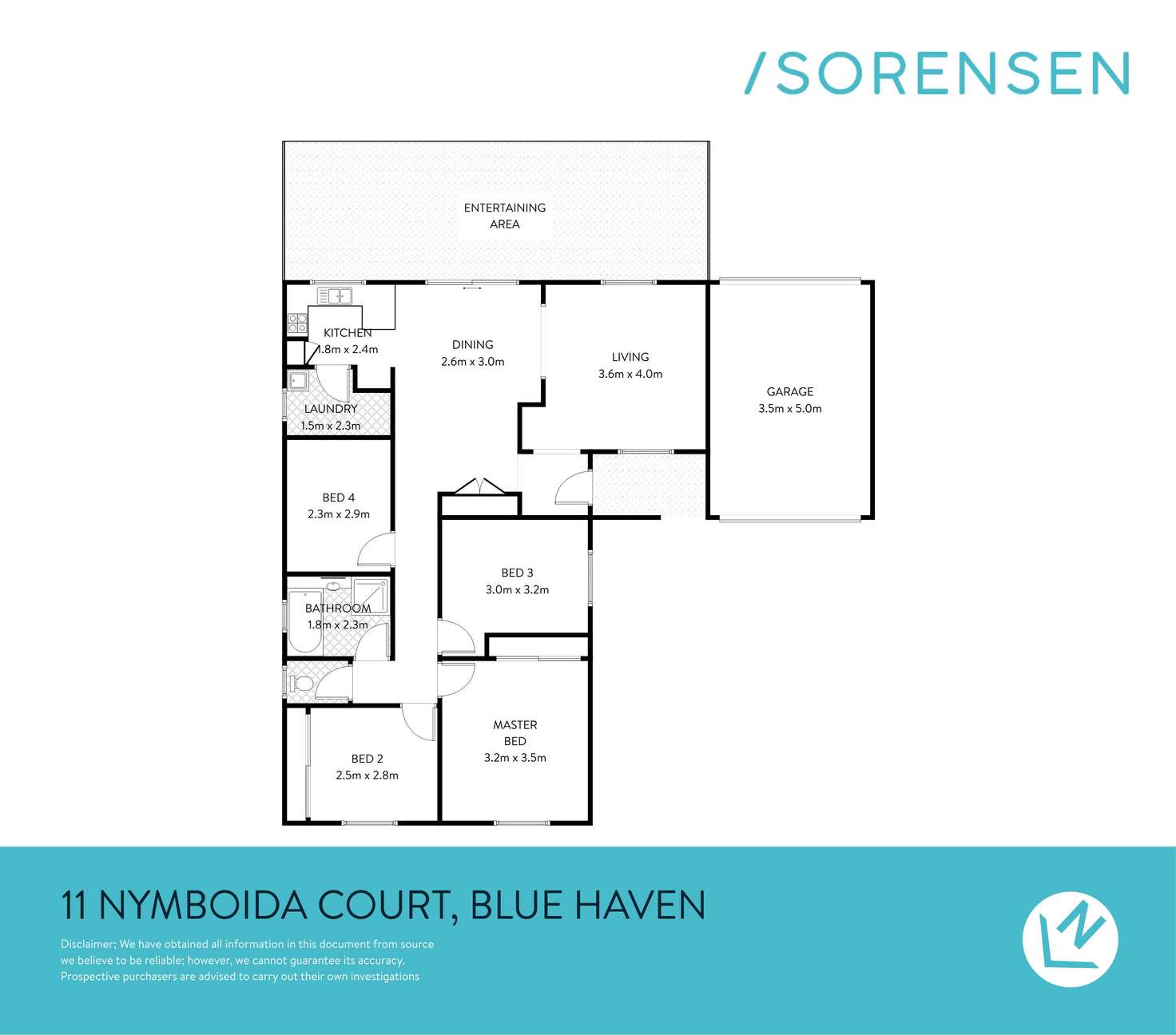 Floorplan of Homely house listing, 11 Nymboida Court, Blue Haven NSW 2262