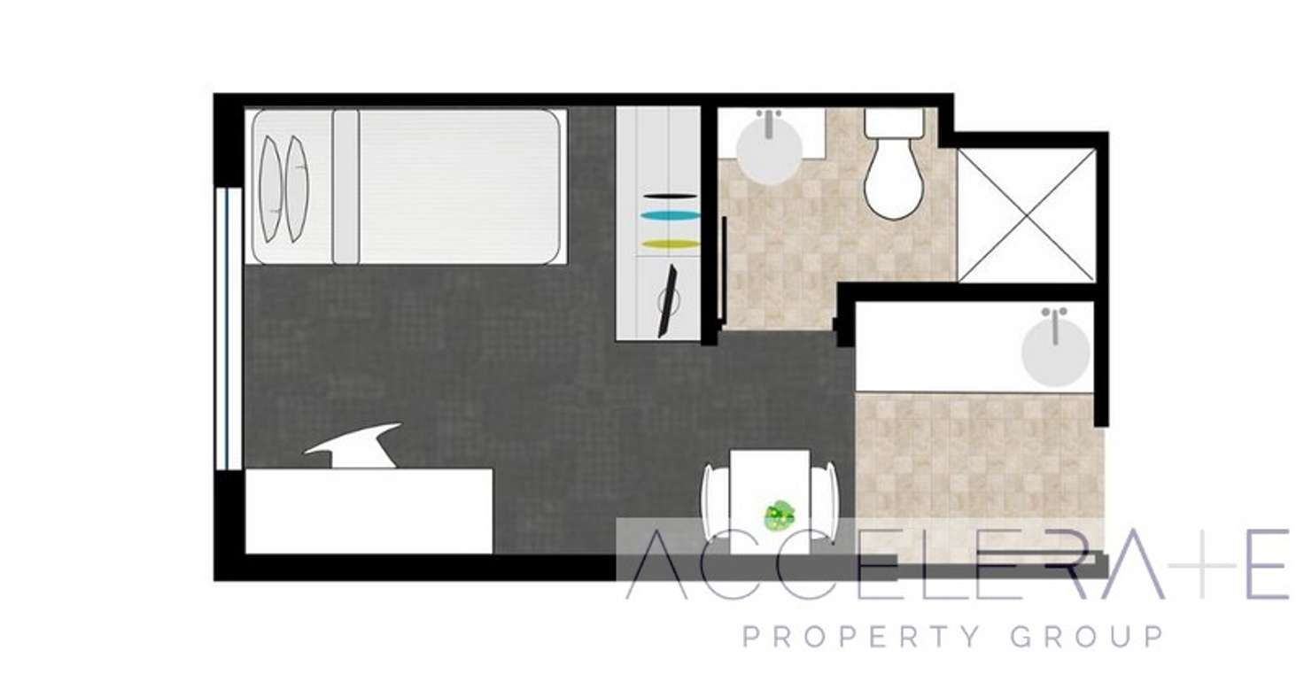 Floorplan of Homely apartment listing, 2005/108 Margaret Street, Brisbane City QLD 4000