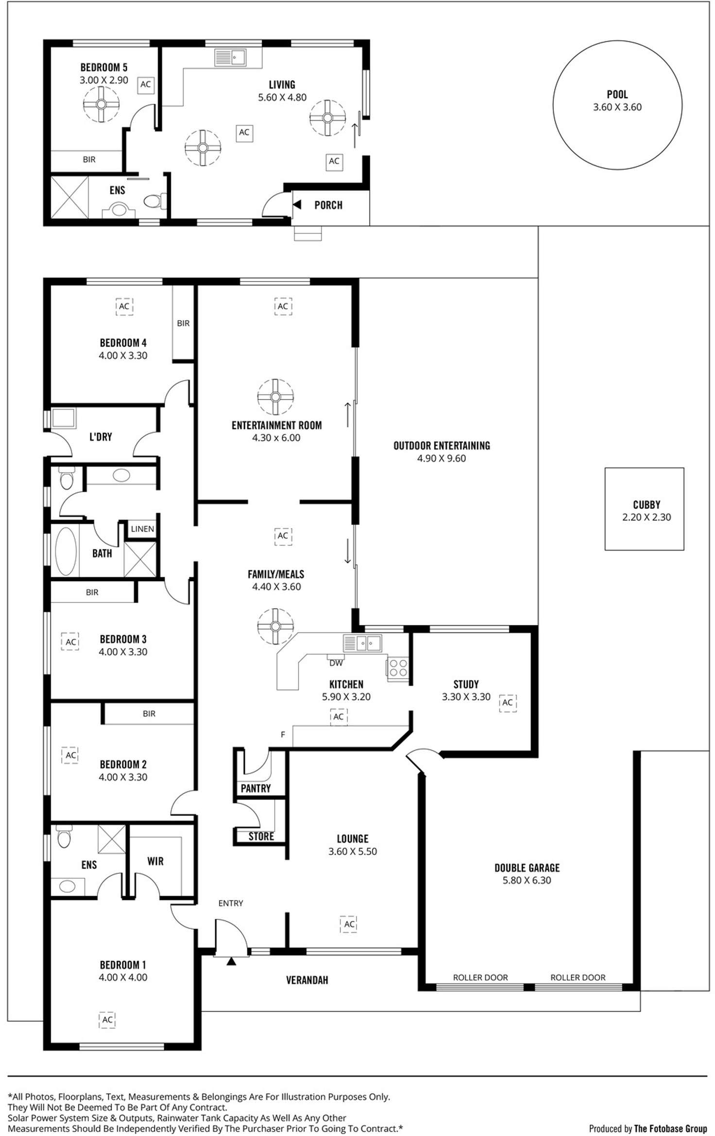 Floorplan of Homely house listing, 14 Cowrie Drive, Seaford Rise SA 5169