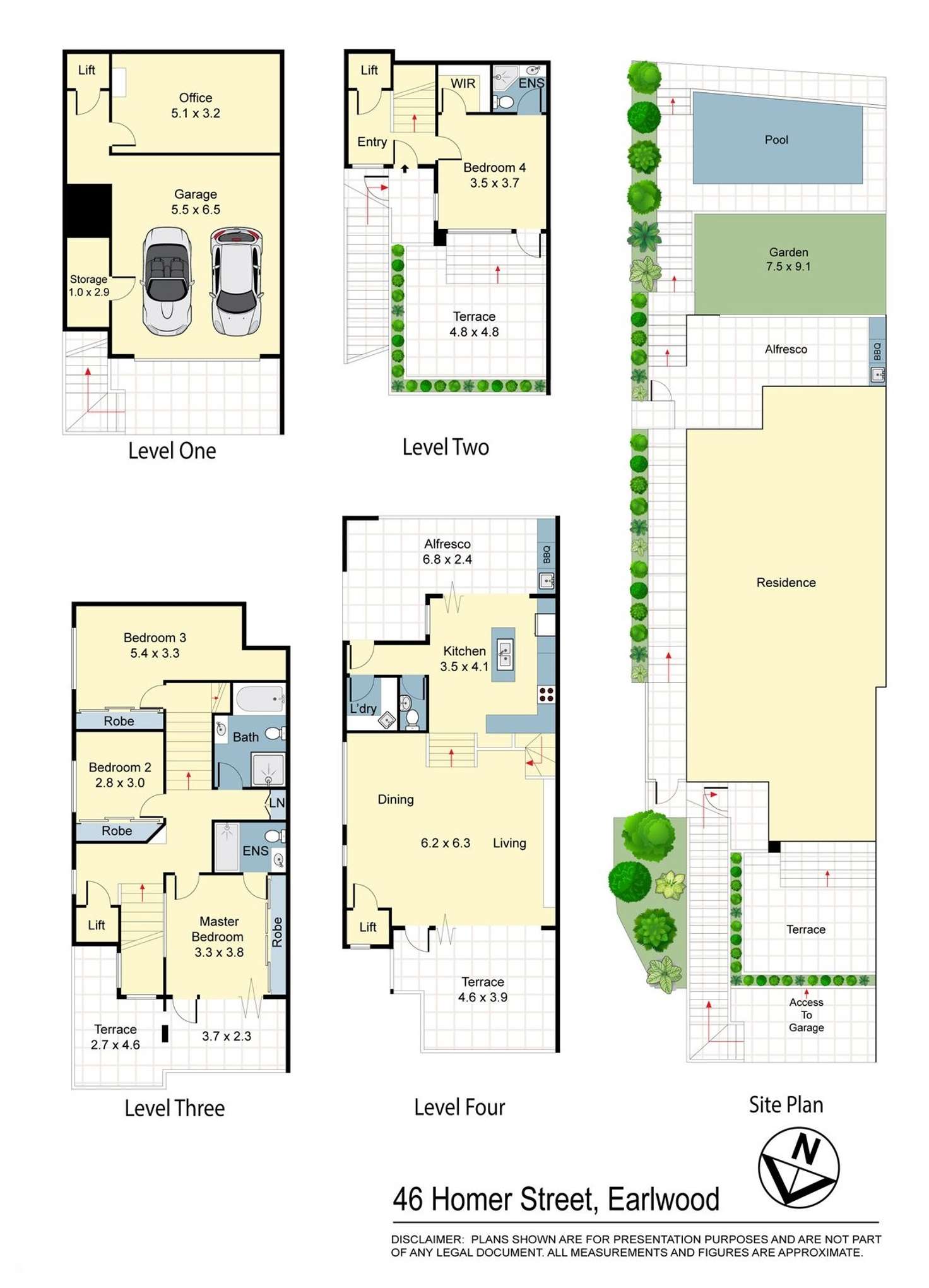 Floorplan of Homely house listing, 46a Homer Street, Earlwood NSW 2206