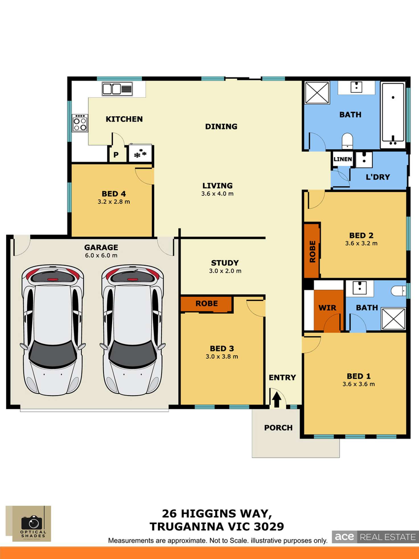 Floorplan of Homely house listing, 26 Higgins Way, Truganina VIC 3029