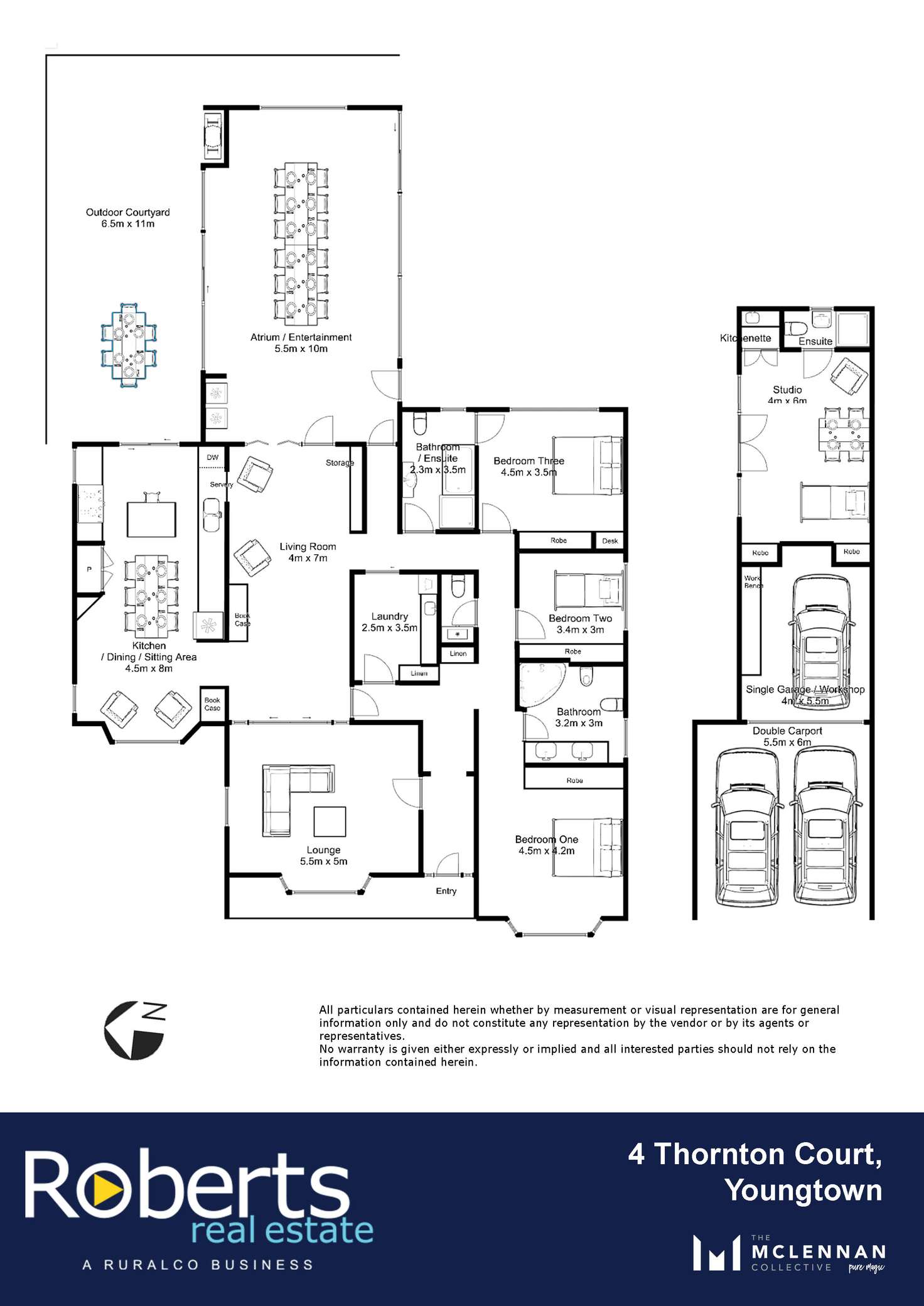 Floorplan of Homely house listing, 4 Thornton Court, Youngtown TAS 7249