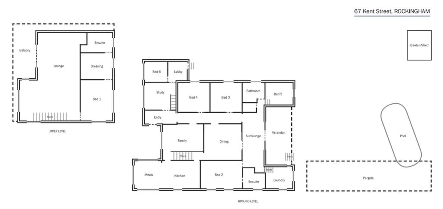 Floorplan of Homely house listing, 67 Kent Street, Rockingham WA 6168