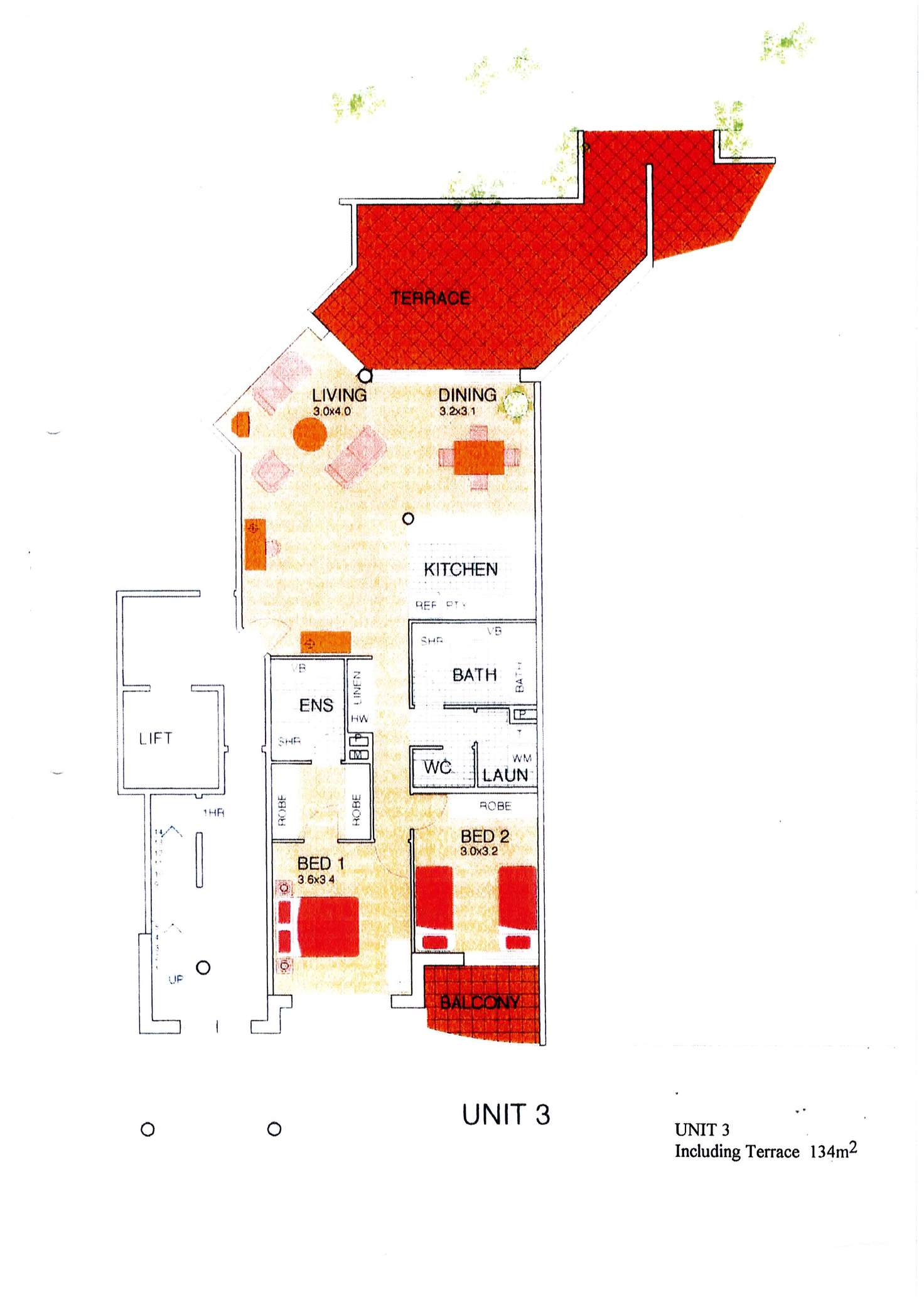 Floorplan of Homely unit listing, 3N/143 Lowanna Drive, Buddina QLD 4575