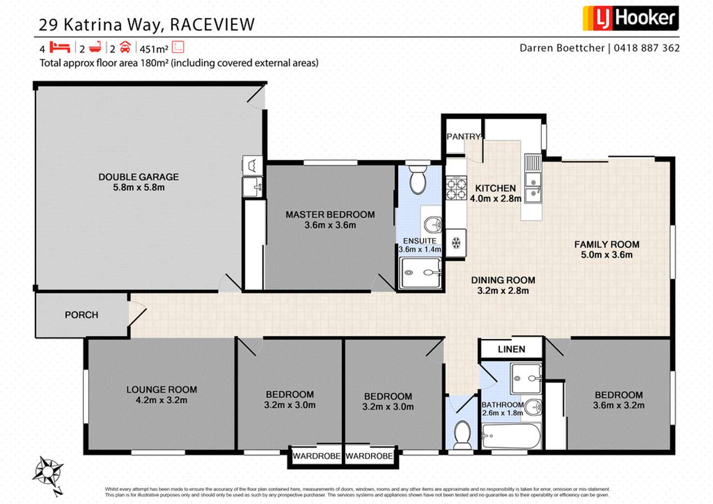 Floorplan of Homely house listing, 29 Katrina Way, Raceview QLD 4305