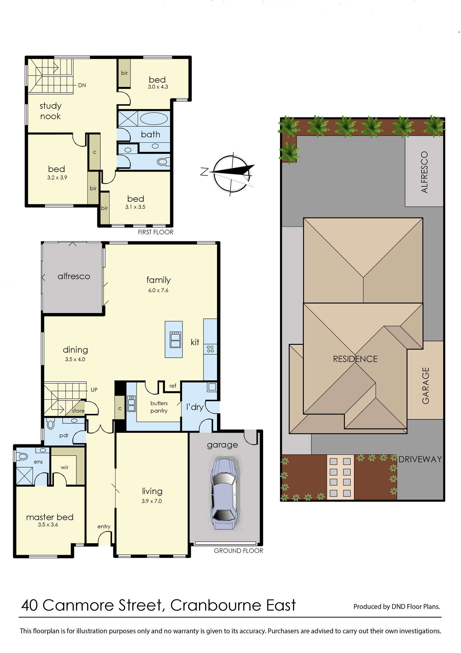 Floorplan of Homely house listing, 40 Canmore Street, Cranbourne East VIC 3977