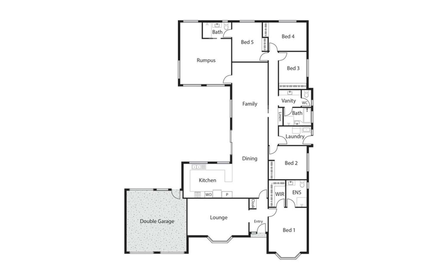 Floorplan of Homely house listing, 9 Hazlitt Glade, Gordon ACT 2906