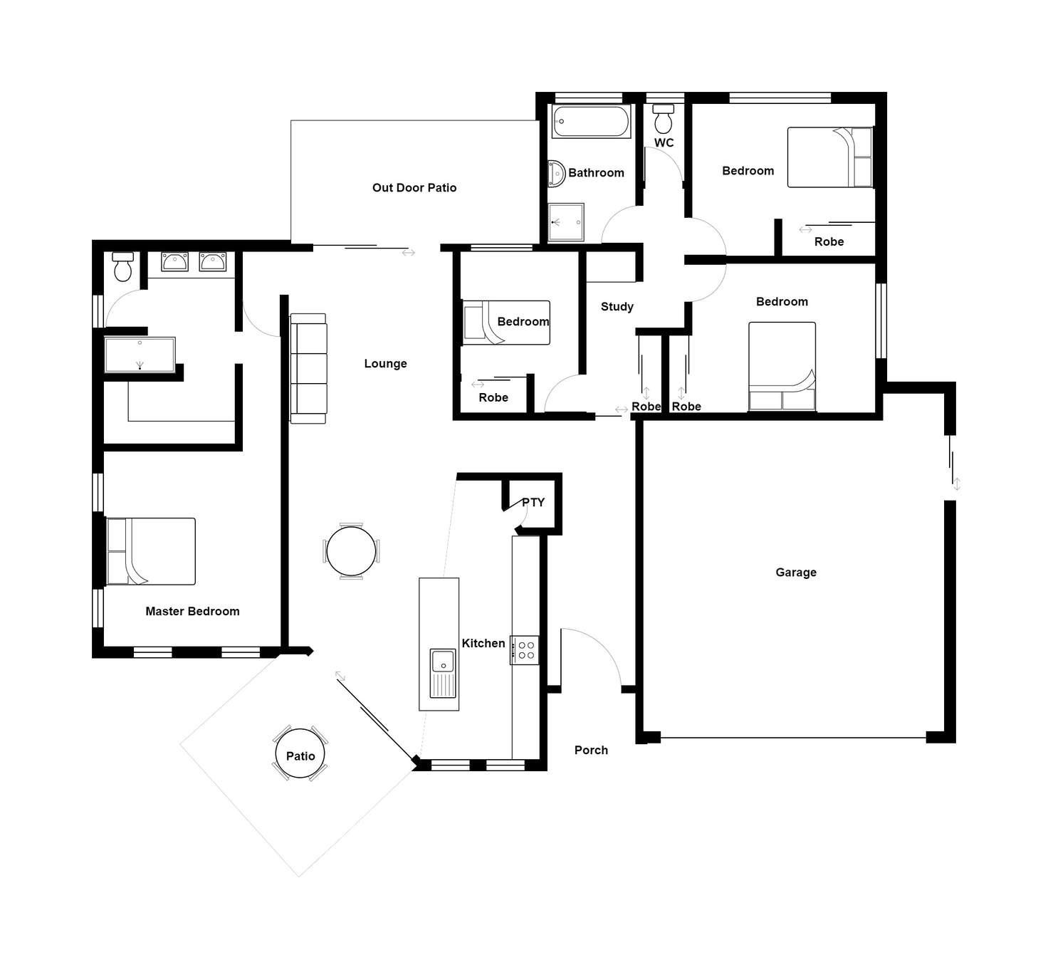 Floorplan of Homely house listing, 19-21 Dune Parade, Bushland Beach QLD 4818
