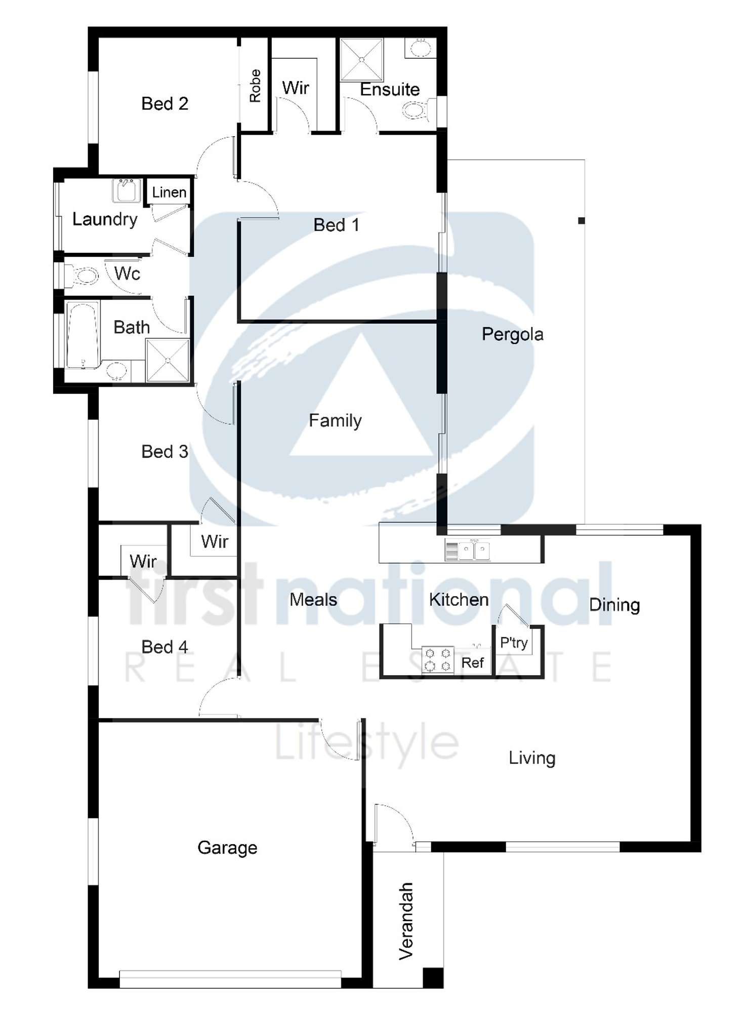 Floorplan of Homely house listing, 35 Columbia Street, Sippy Downs QLD 4556