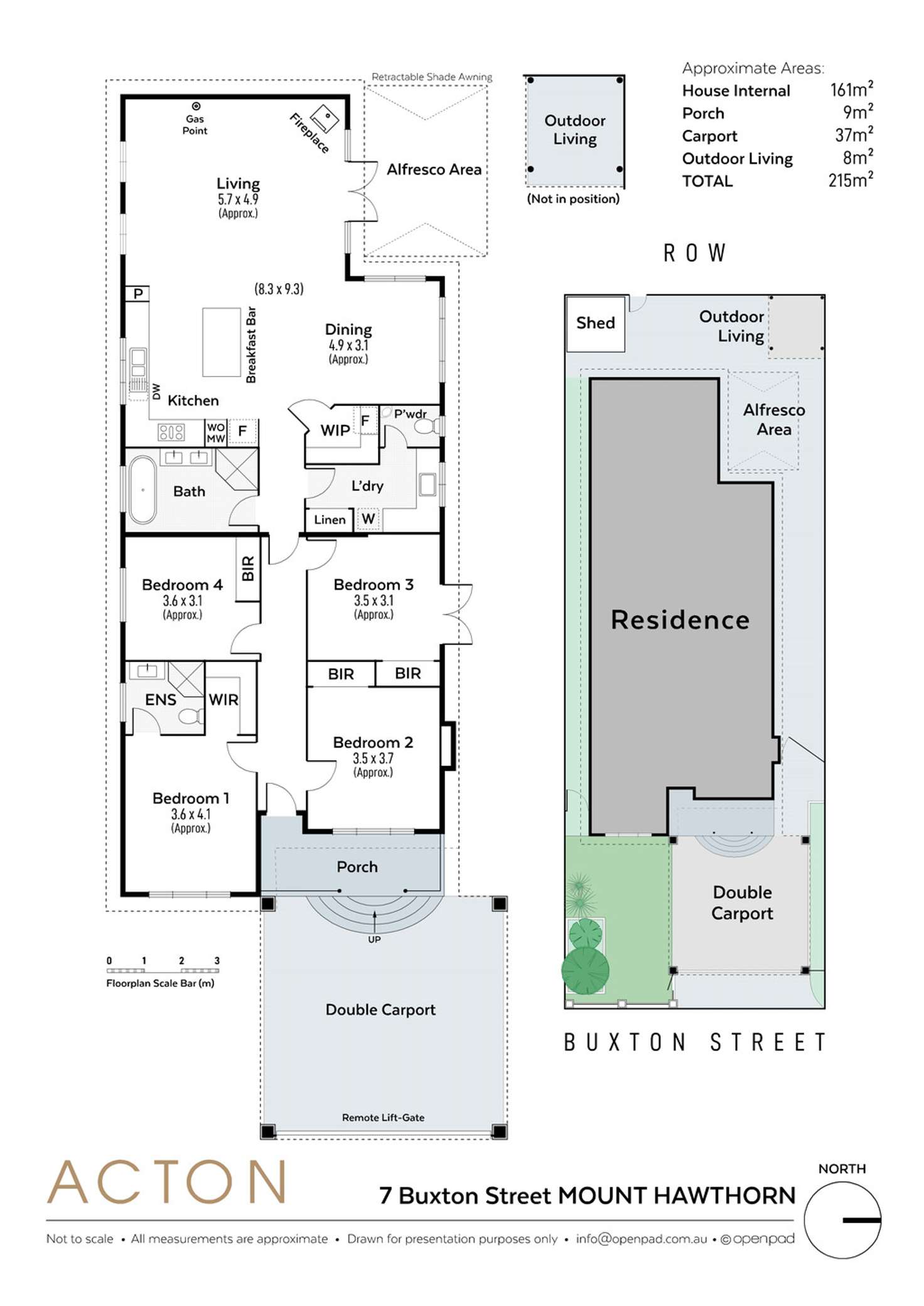 Floorplan of Homely house listing, 7 Buxton Street, Mount Hawthorn WA 6016