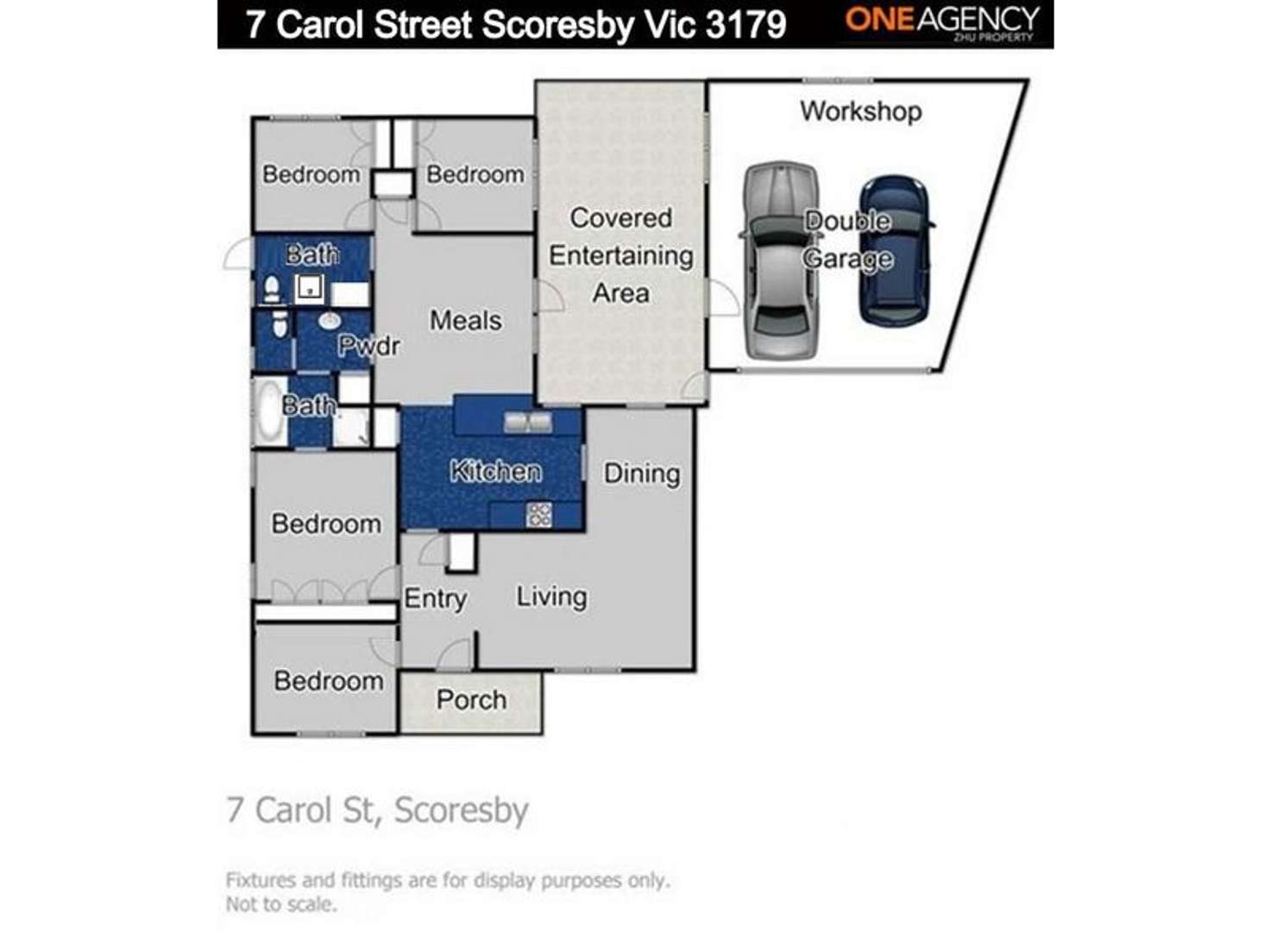 Floorplan of Homely house listing, 7 Carol Street, Scoresby VIC 3179