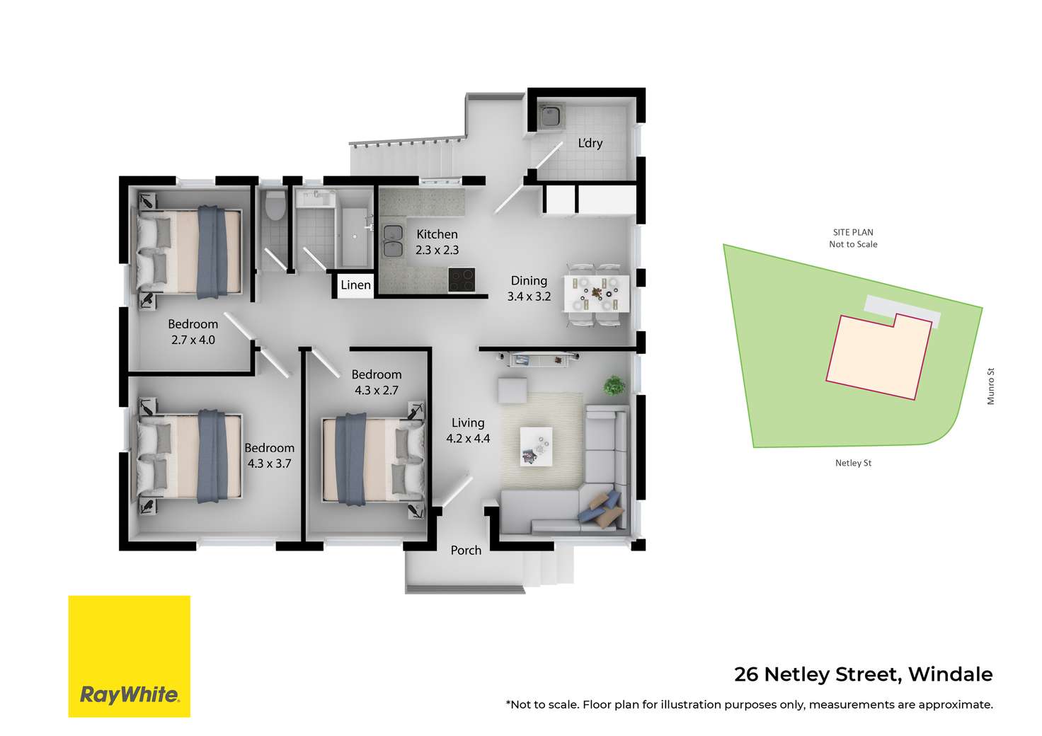 Floorplan of Homely house listing, 26 Netley Street, Windale NSW 2306