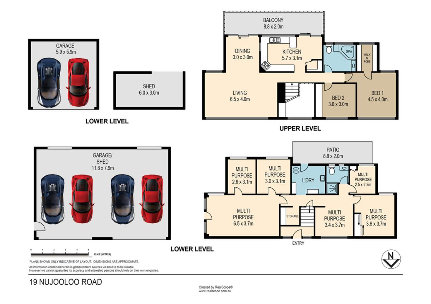 Floorplan of Homely house listing, 19-25 Nujooloo Road, Slacks Creek QLD 4127