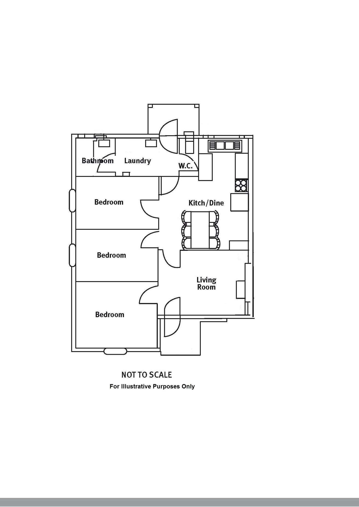 Floorplan of Homely house listing, 7 Clark Street, Berri SA 5343