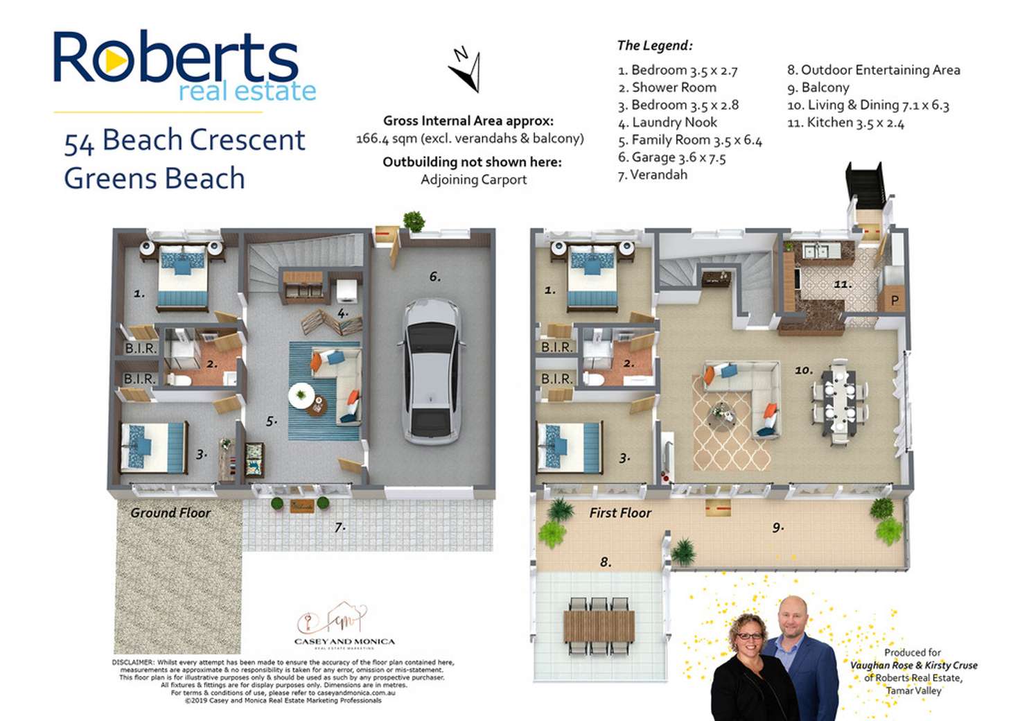 Floorplan of Homely house listing, 54 Beach Crescent, Greens Beach TAS 7270