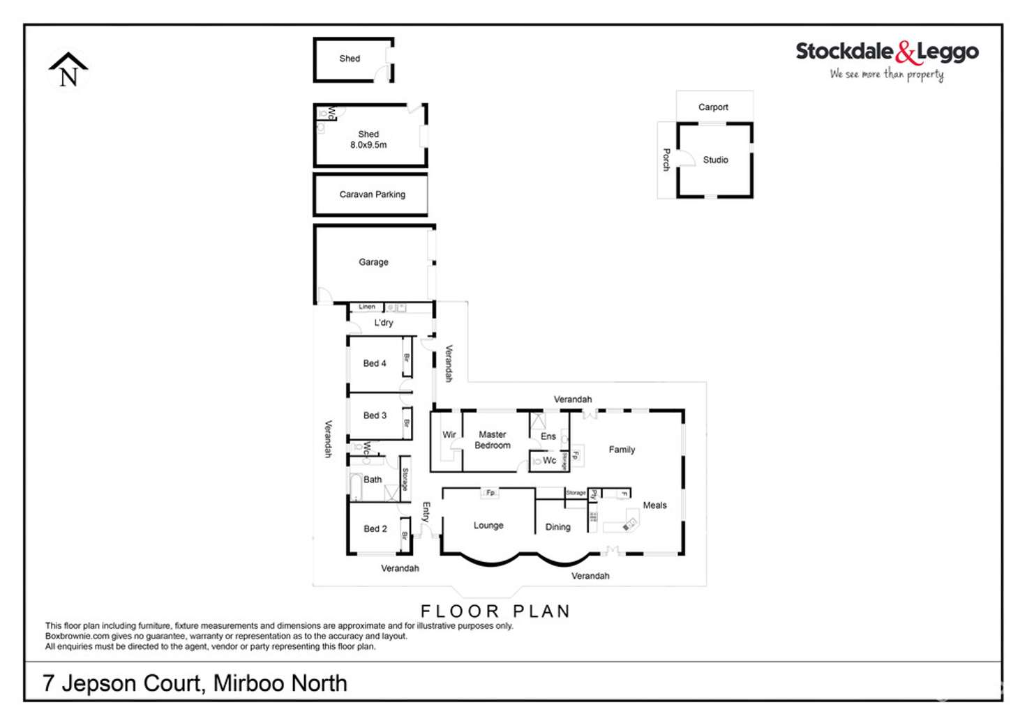 Floorplan of Homely house listing, 7 Jepson Court, Mirboo North VIC 3871