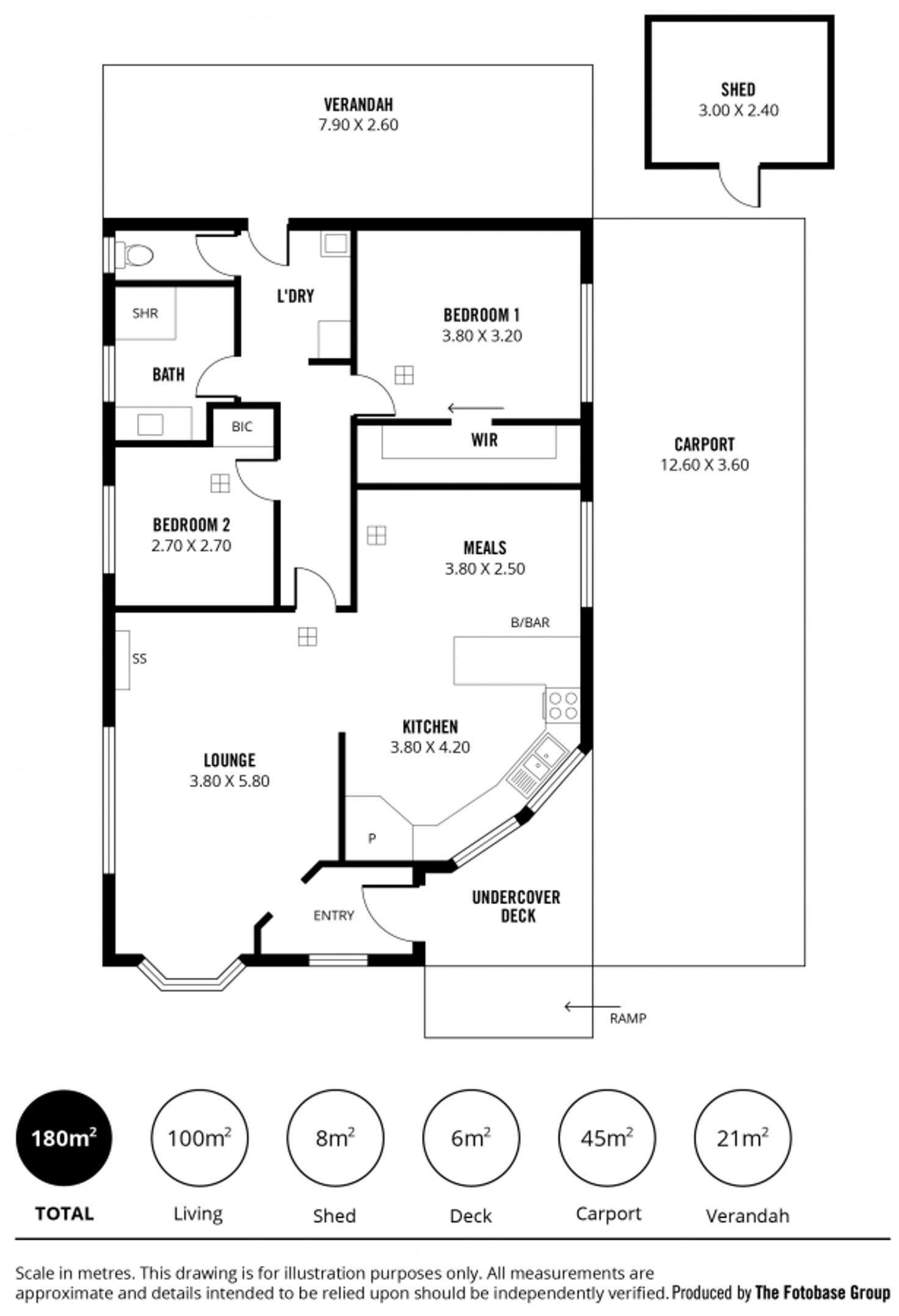 Floorplan of Homely retirement listing, Site 159 Waratah Street, NCRV, 50 Andrews Road, Penfield SA 5121