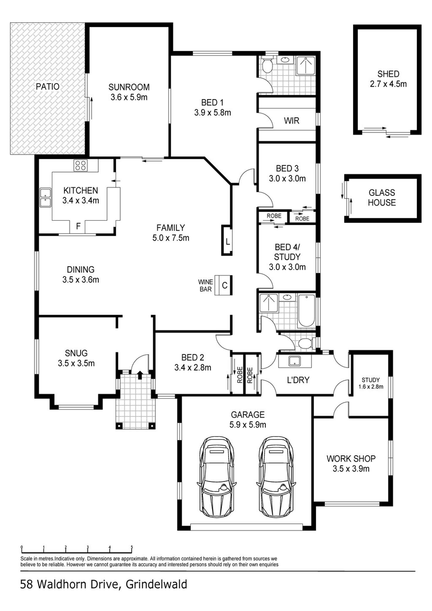 Floorplan of Homely house listing, 58 Waldhorn Drive, Grindelwald TAS 7277