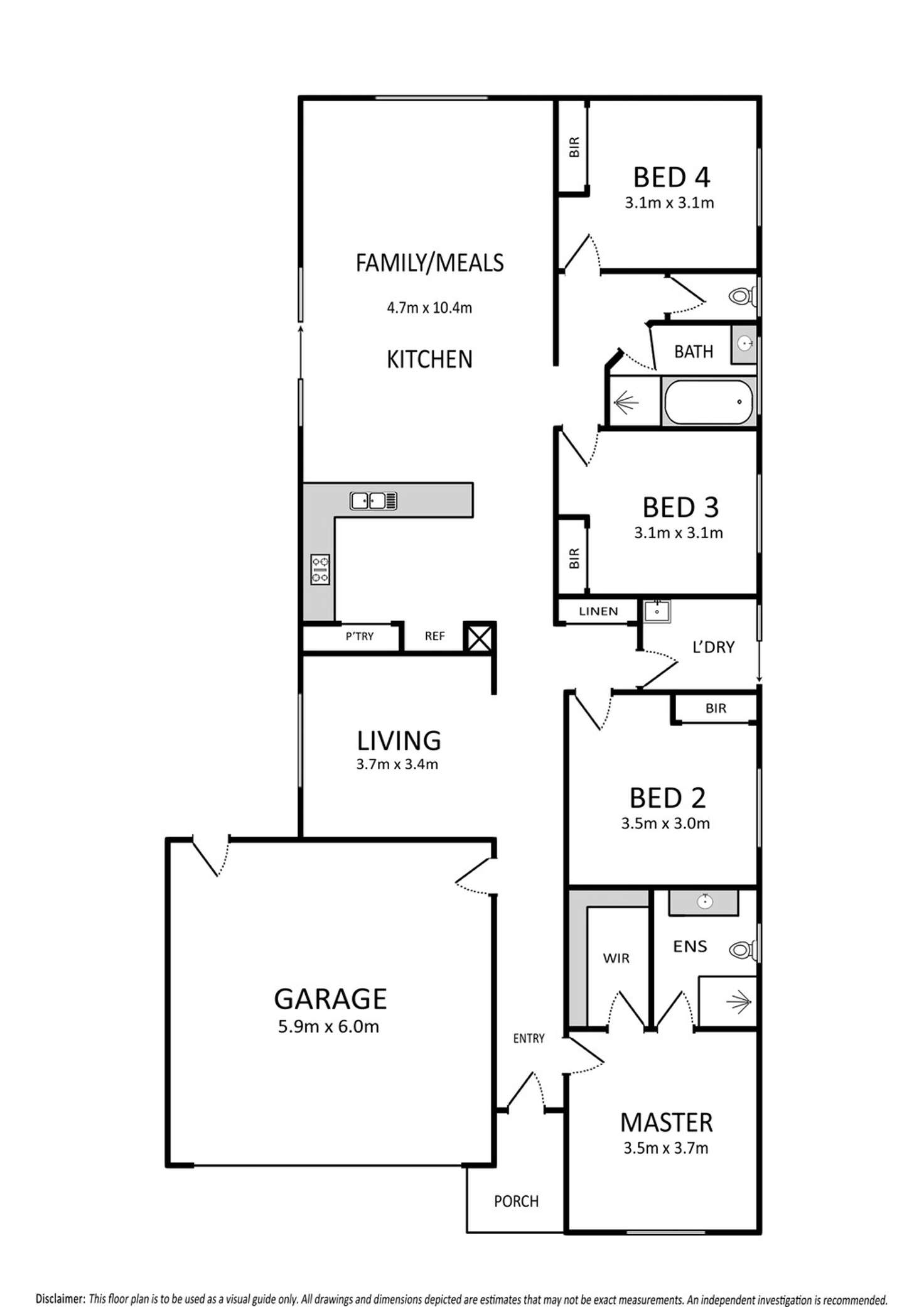 Floorplan of Homely house listing, 11 Oconnor Road, Deer Park VIC 3023