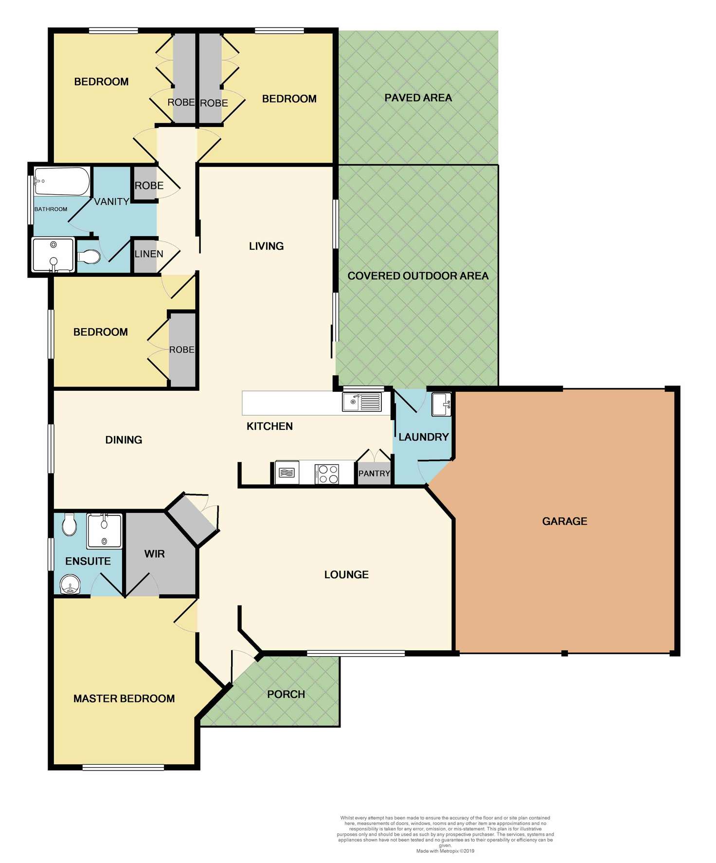 Floorplan of Homely house listing, 39 Denton Park Drive, Rutherford NSW 2320