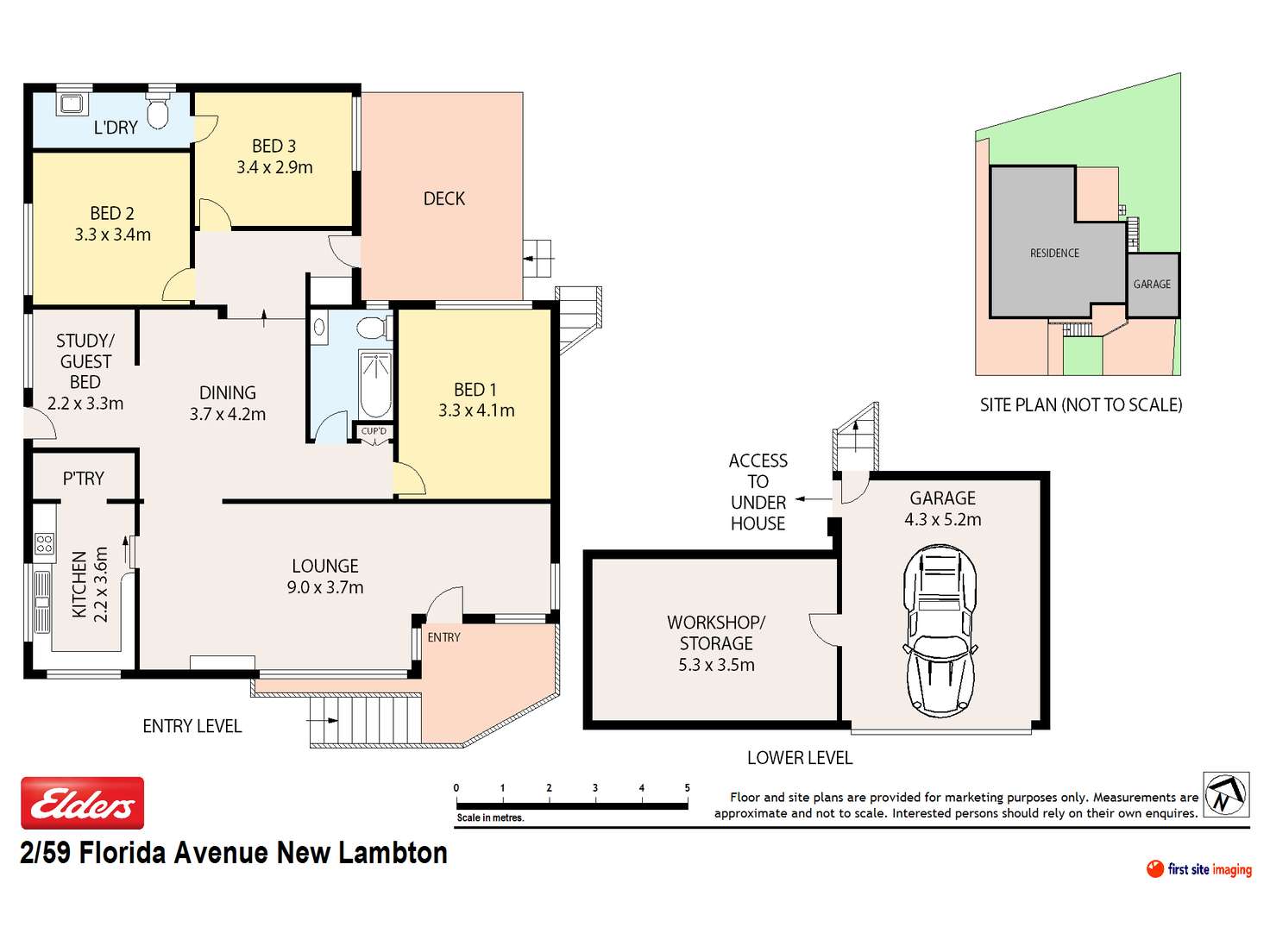 Floorplan of Homely house listing, 2 / 59 FLORIDA AVENUE, New Lambton NSW 2305