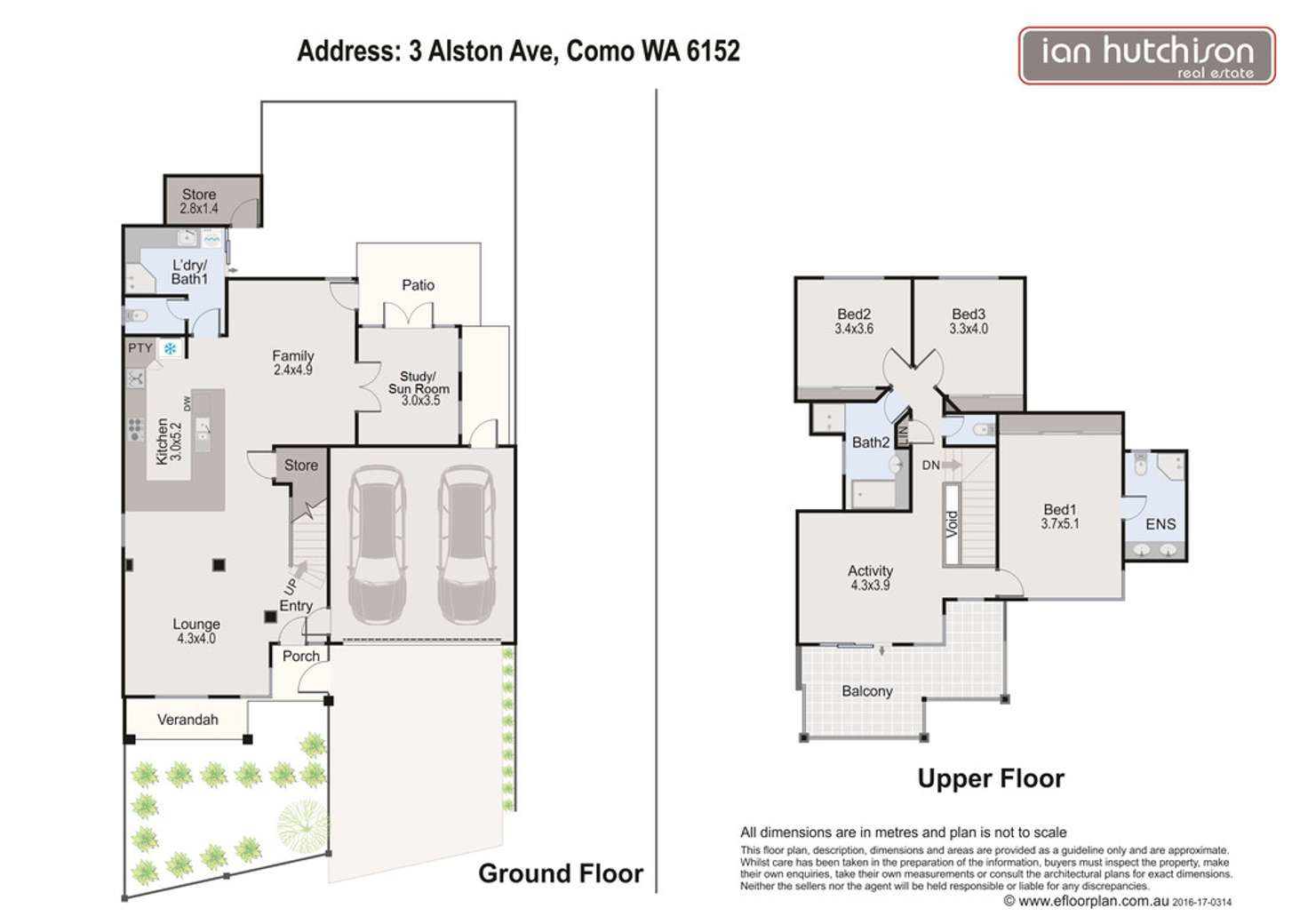 Floorplan of Homely house listing, 3 Alston Avenue, Como WA 6152