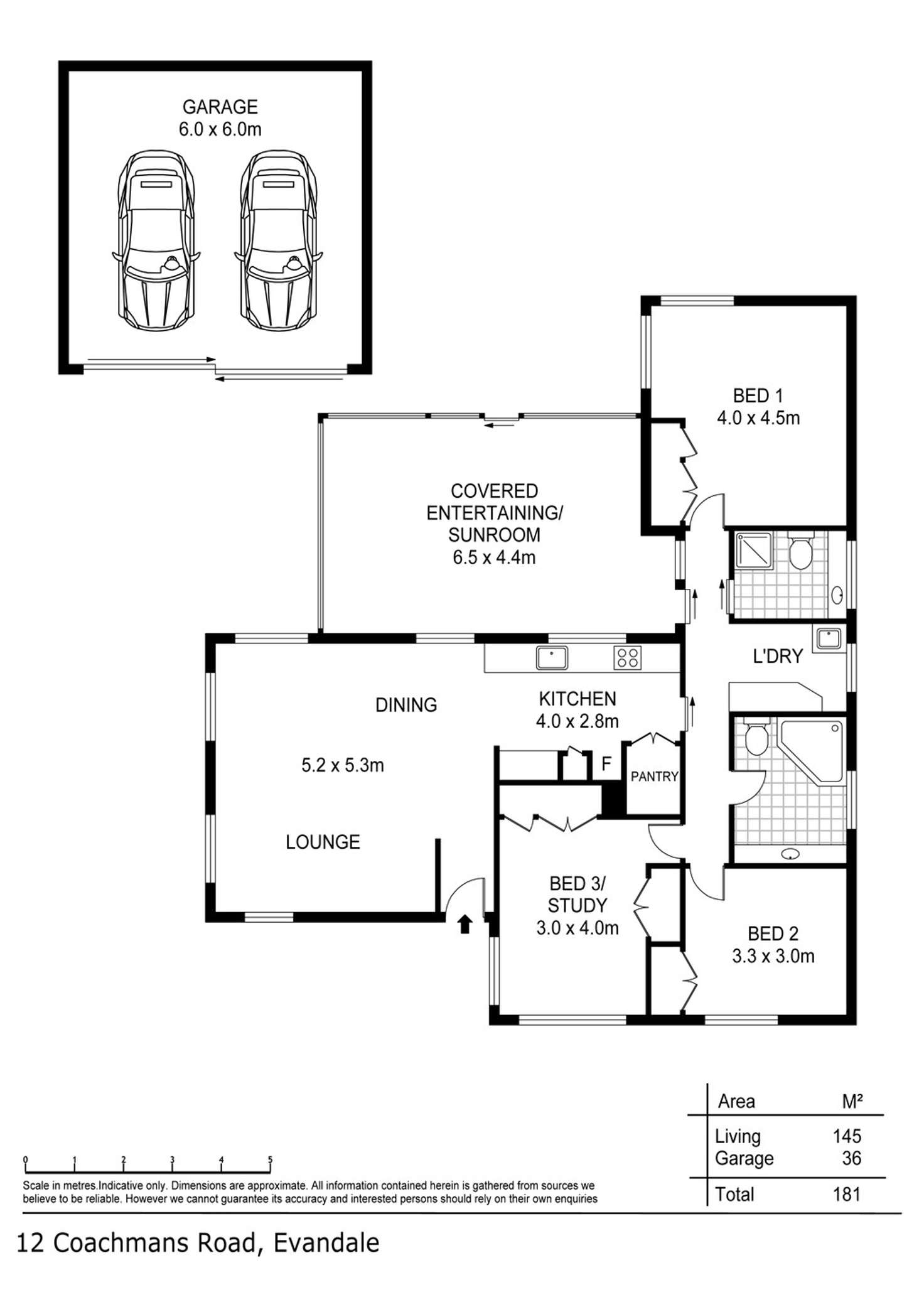 Floorplan of Homely house listing, 12 Coachmans Road, Evandale TAS 7212