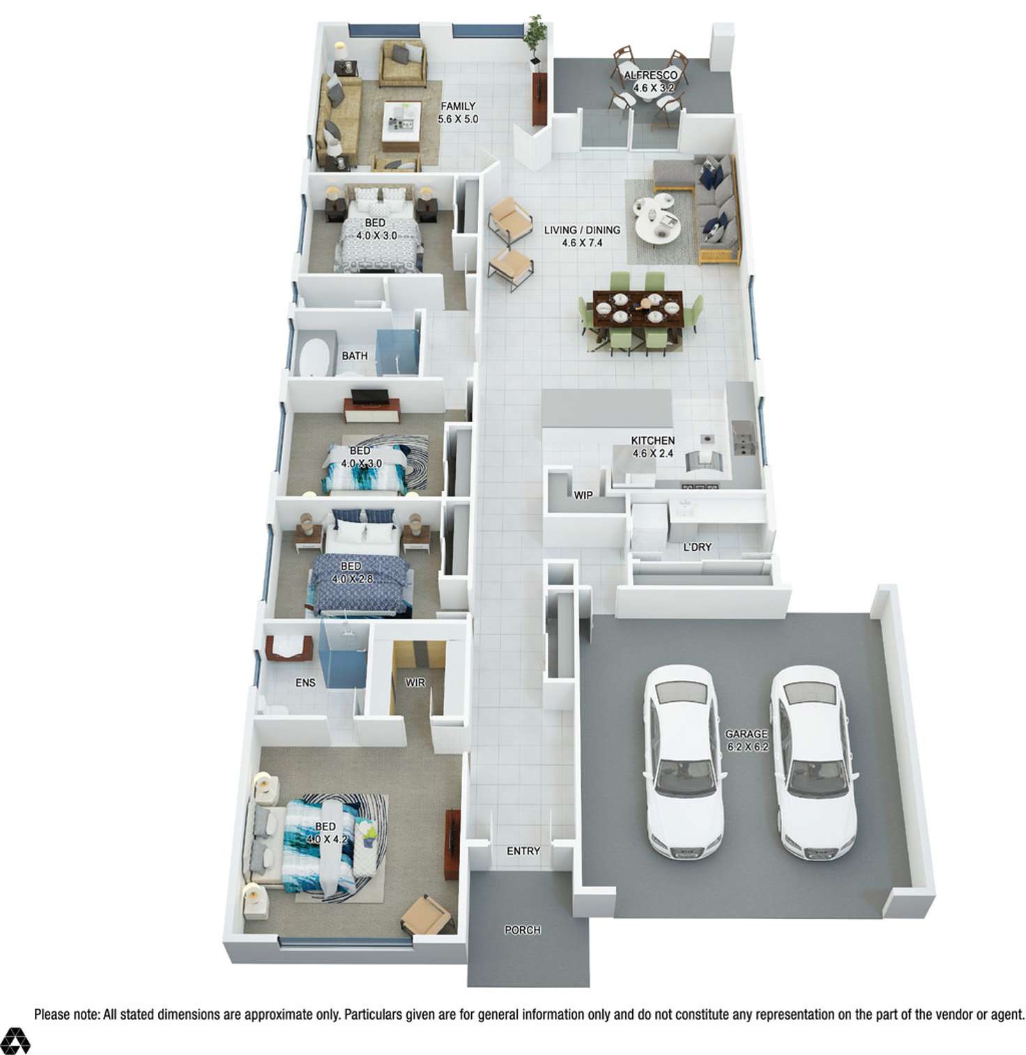 Floorplan of Homely house listing, 34 Mannavue Boulevard, Cranbourne North VIC 3977