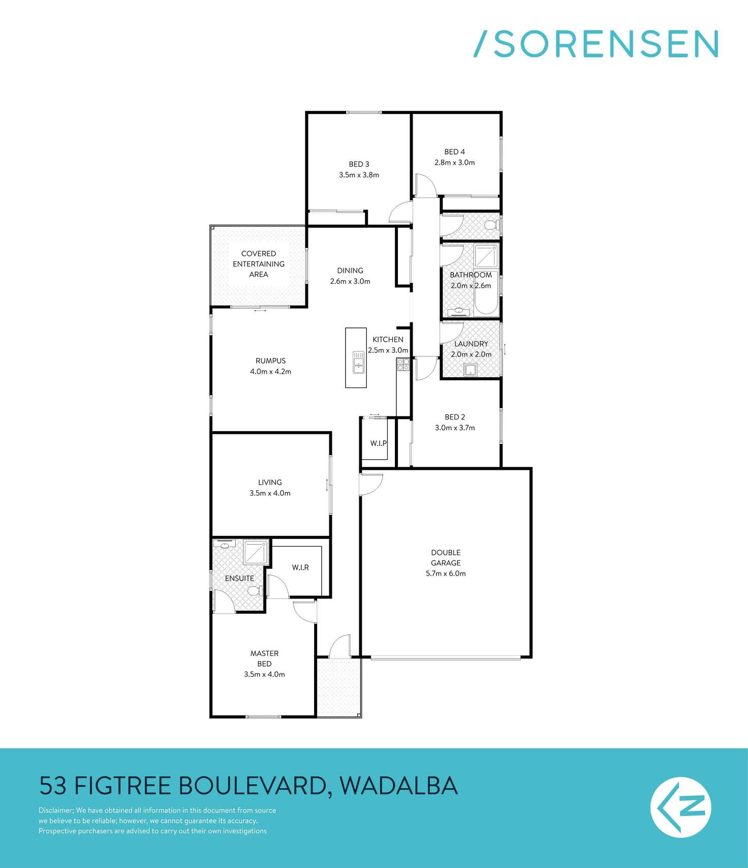 Floorplan of Homely house listing, 53 Figtree Boulevard, Wadalba NSW 2259